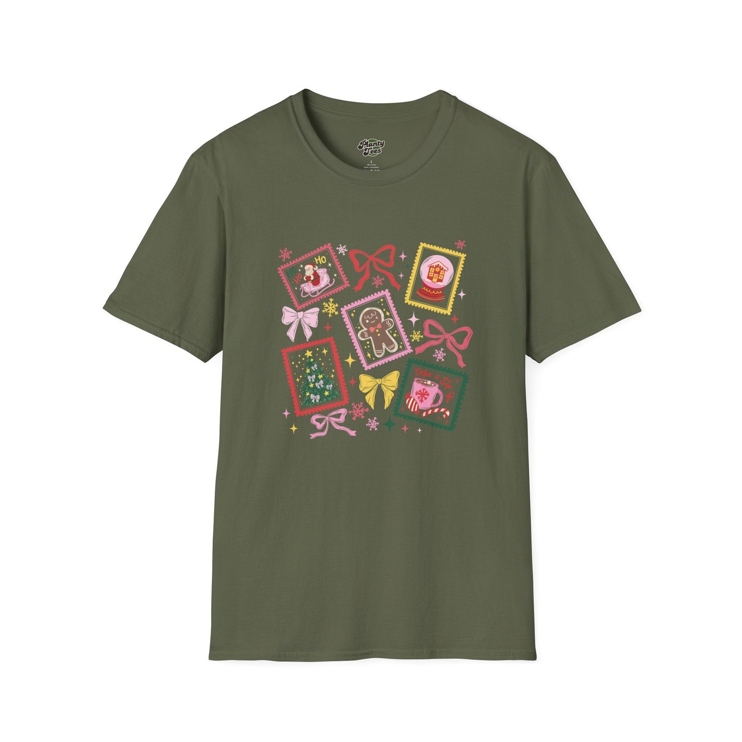 Christmas Doodles Coquette T-Shirt