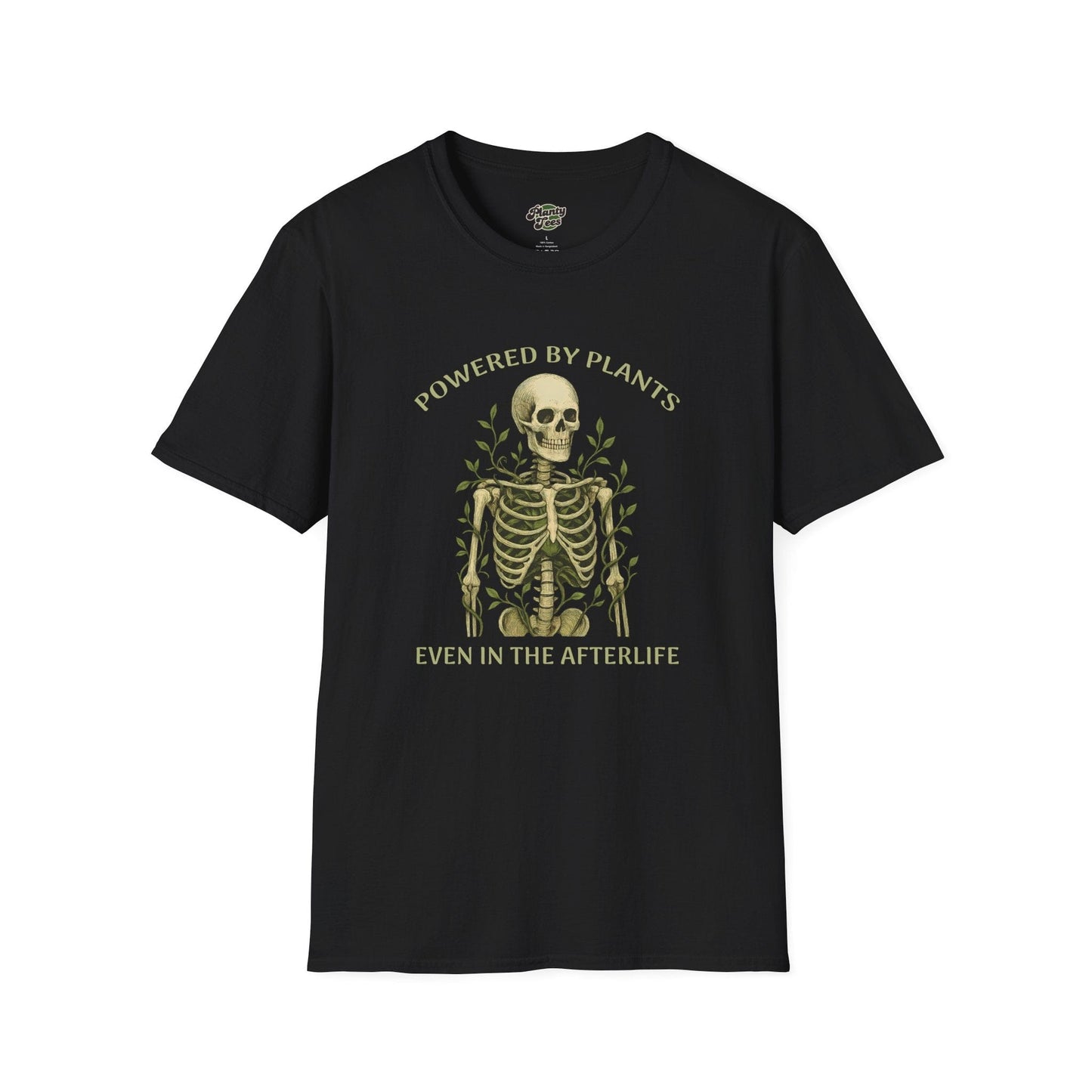 Powered By Plants Even In The Afterlife T-Shirt