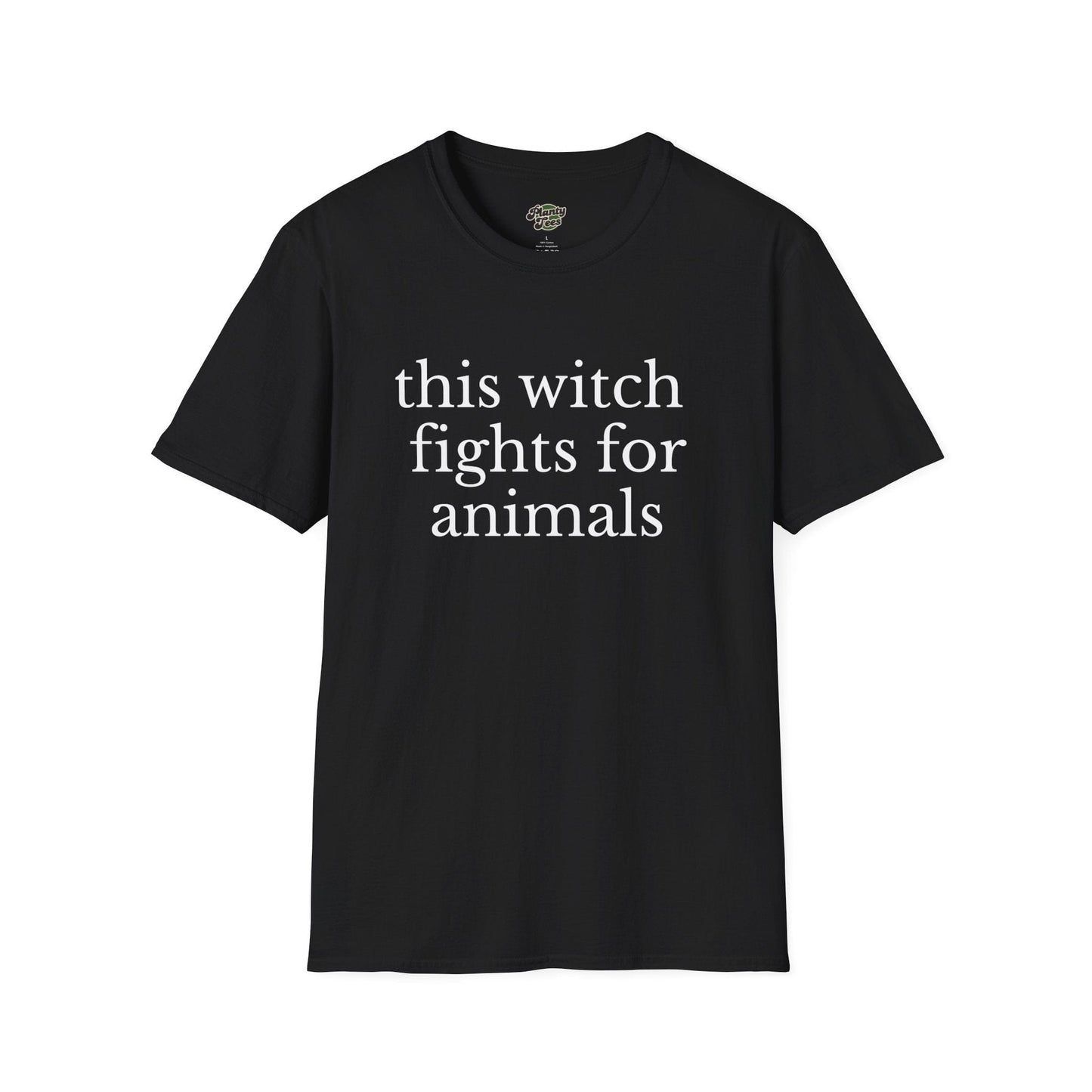 This Witch Fights For Animals T-Shirt