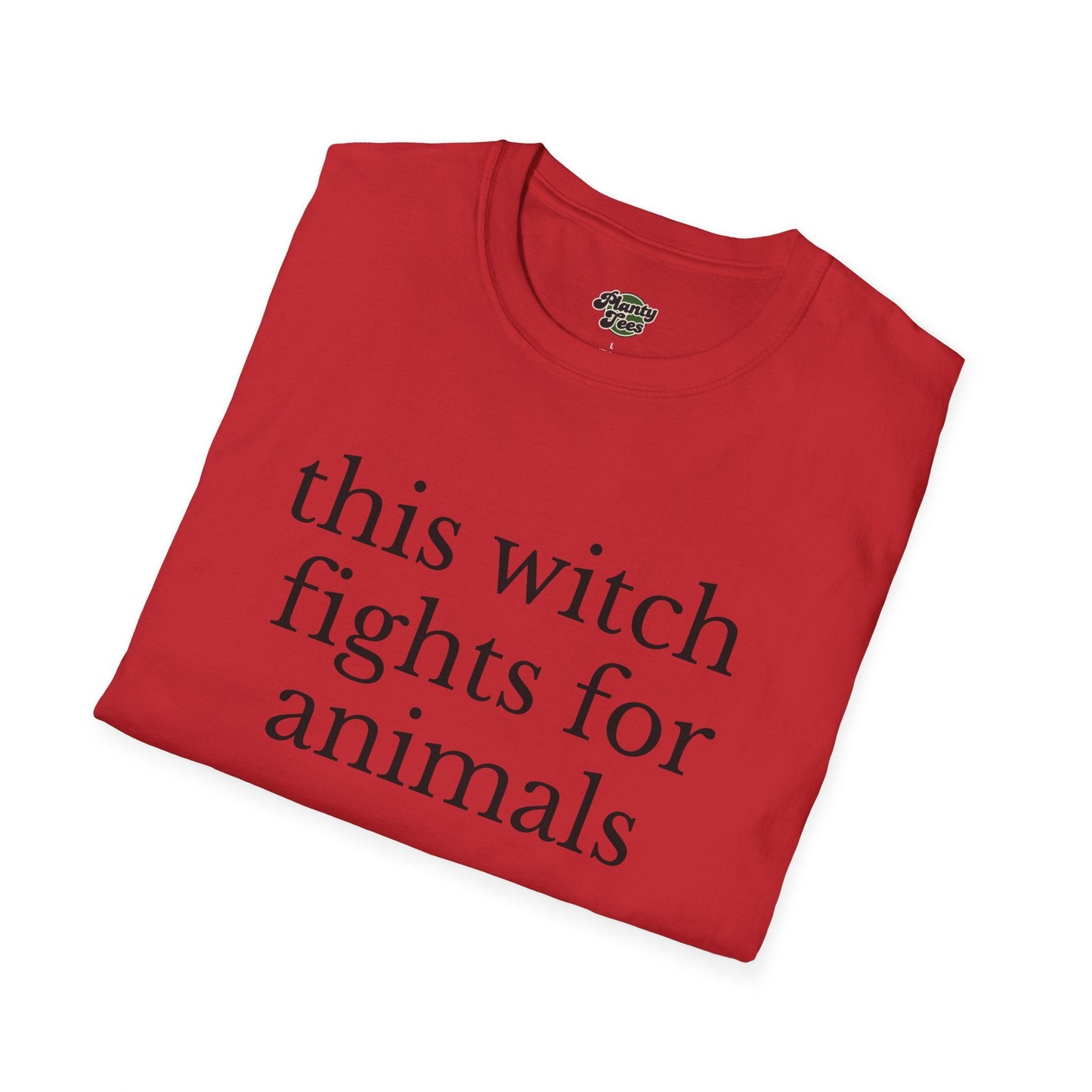 This Witch Fights For Animals T-Shirt