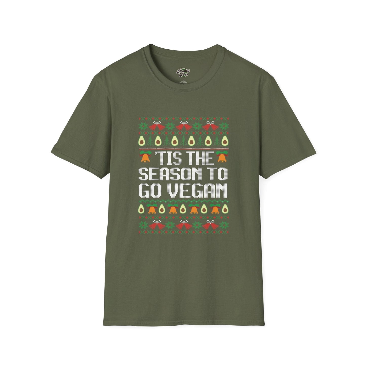 'Tis The Season To Go Vegan T-Shirt