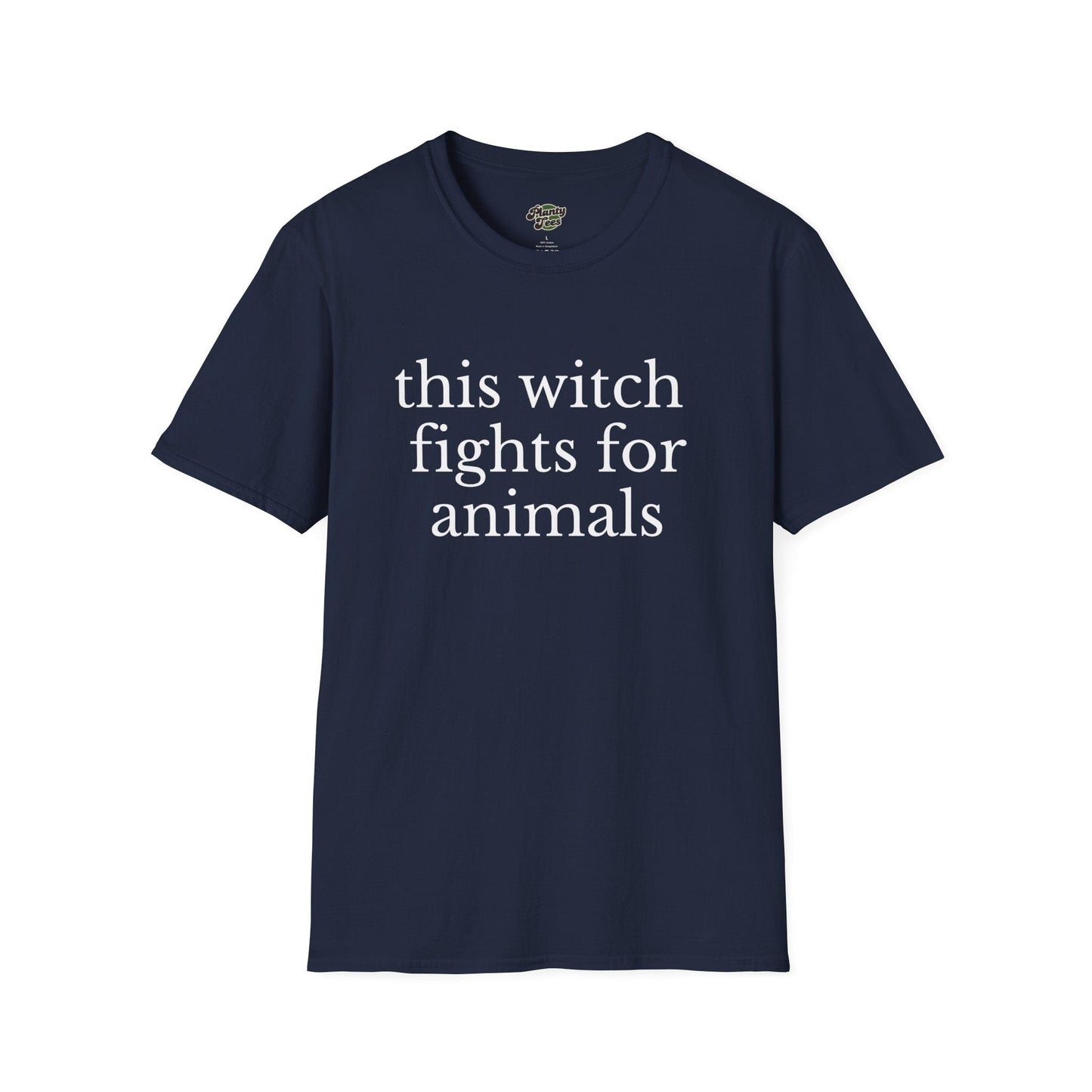 This Witch Fights For Animals T-Shirt
