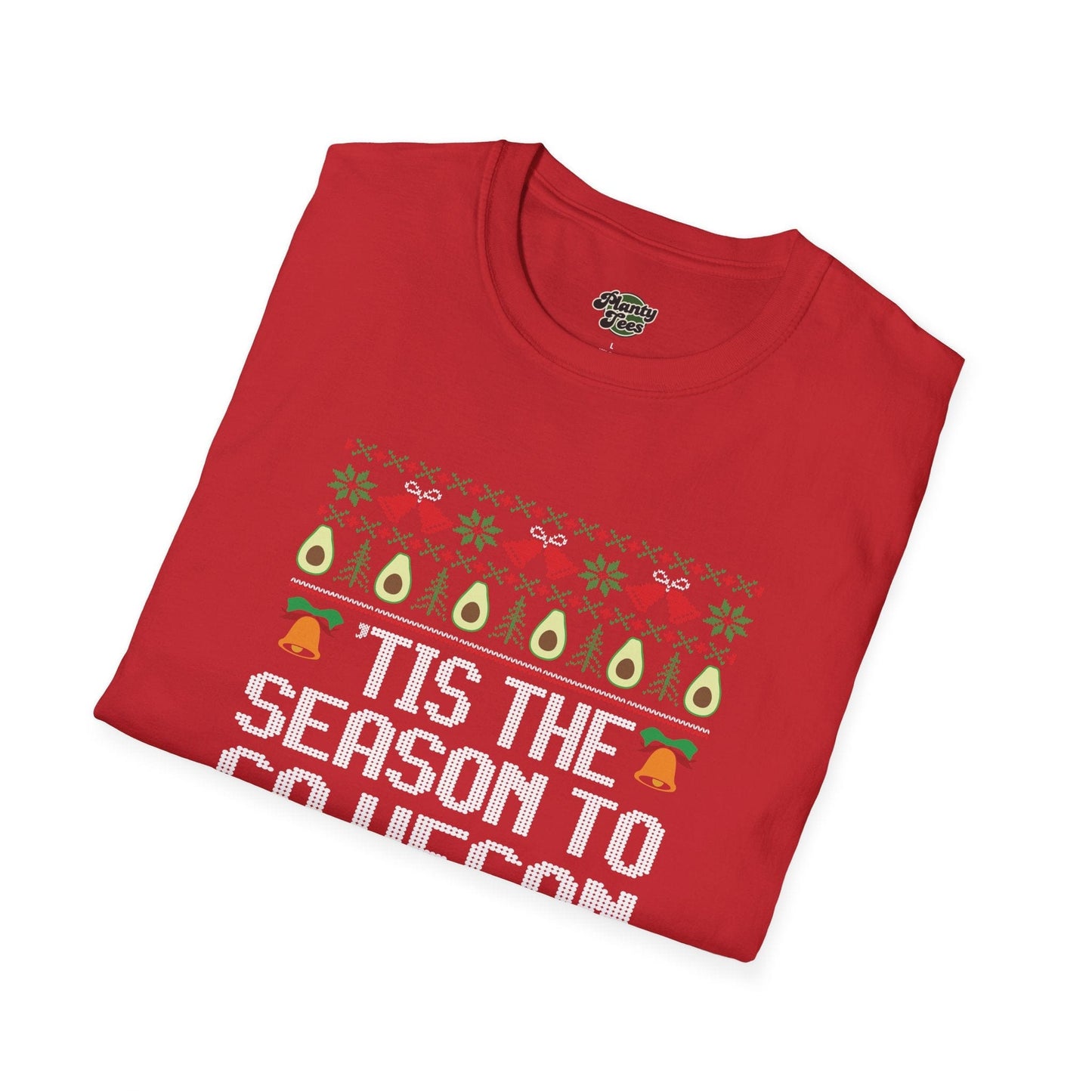 'Tis The Season To Go Vegan T-Shirt