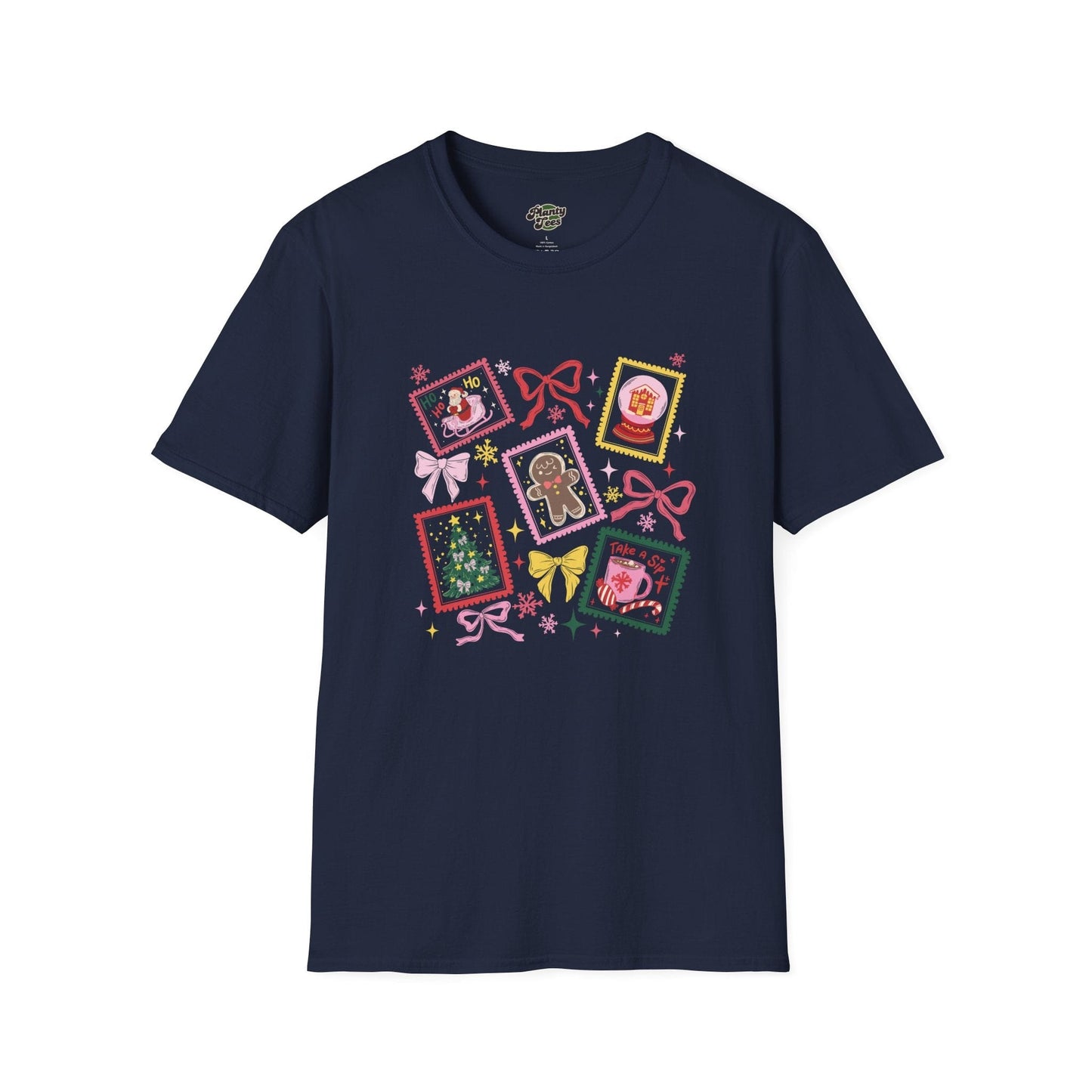 Christmas Doodles Coquette T-Shirt