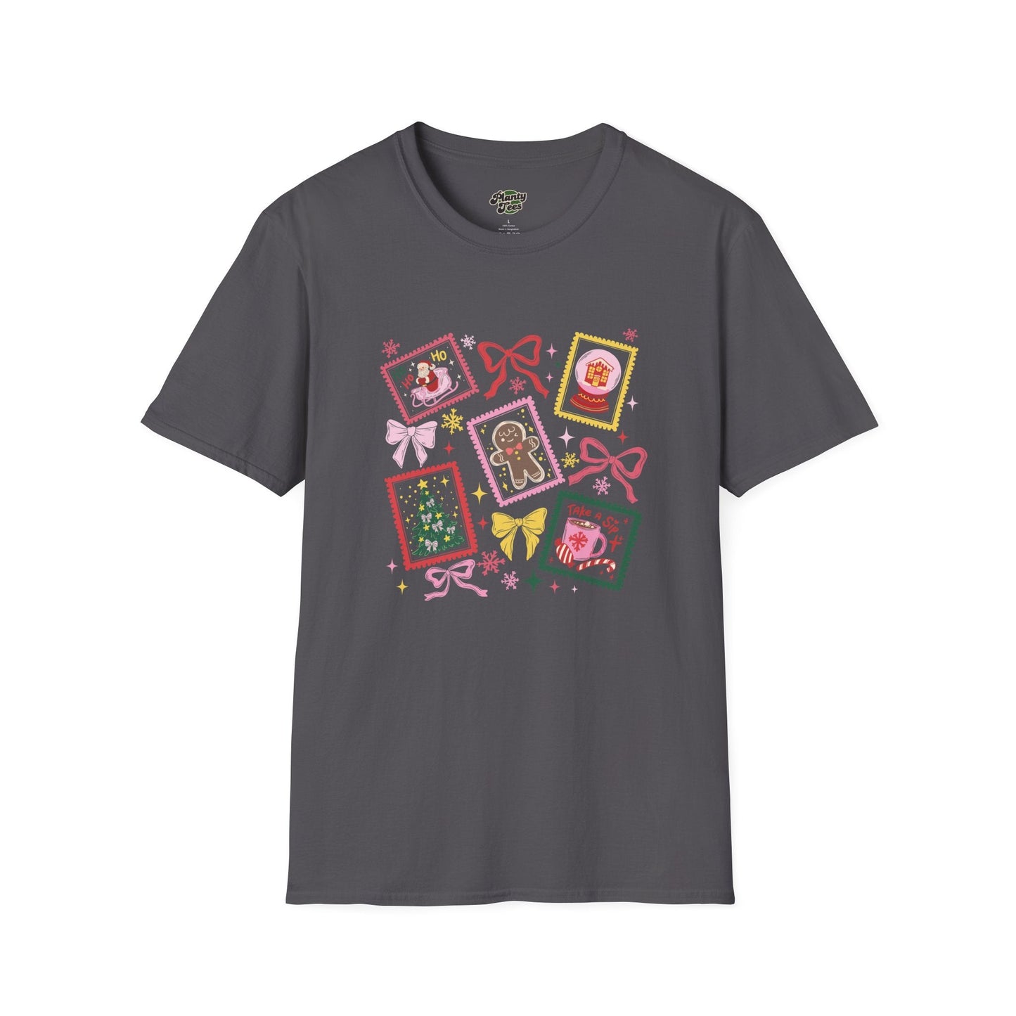 Christmas Doodles Coquette T-Shirt