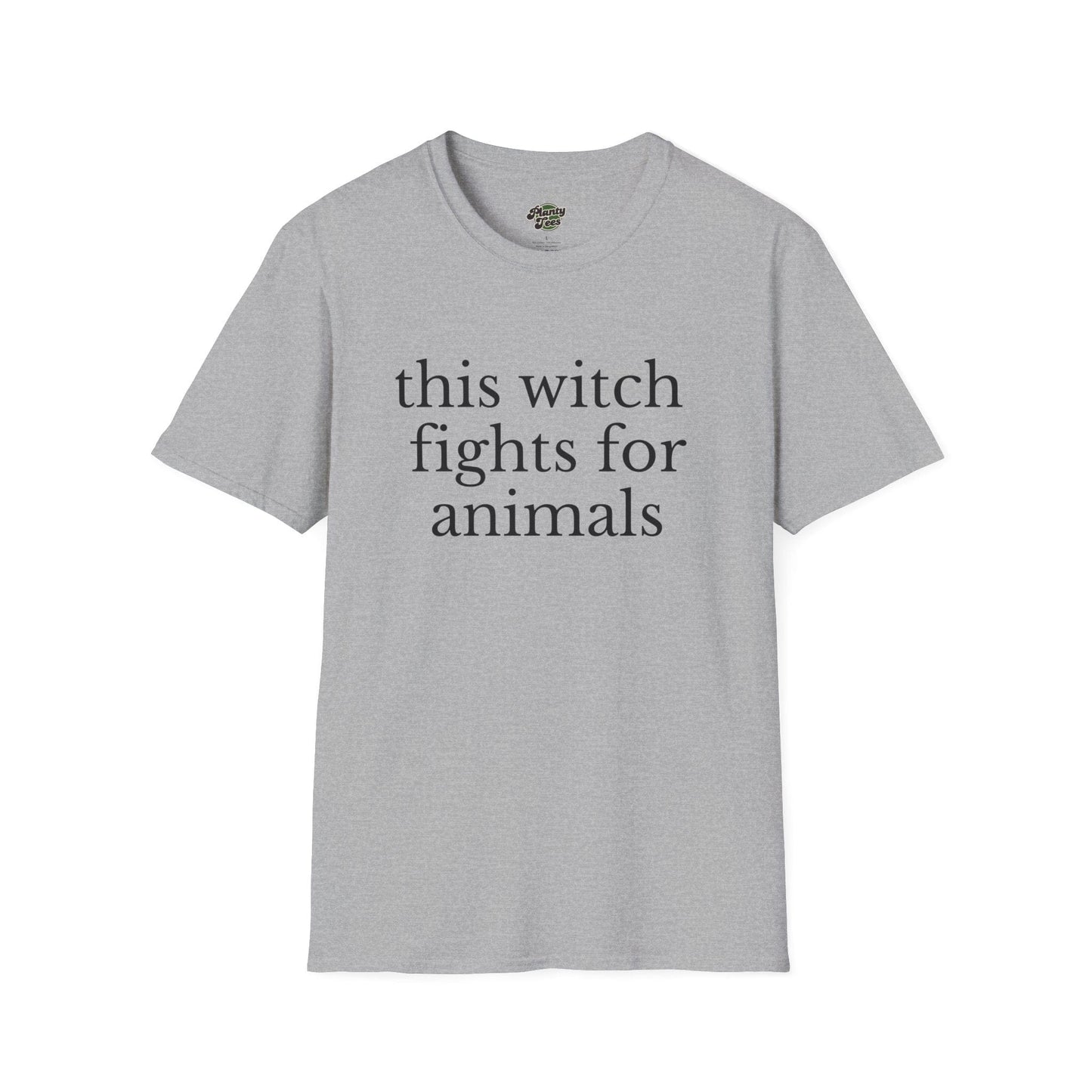 This Witch Fights For Animals T-Shirt