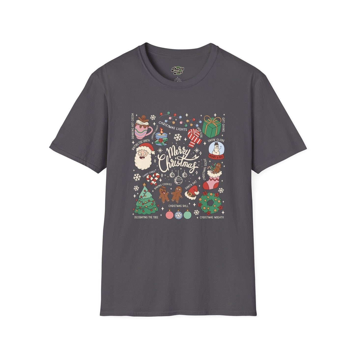 Merry Christmas Doodles T-Shirt