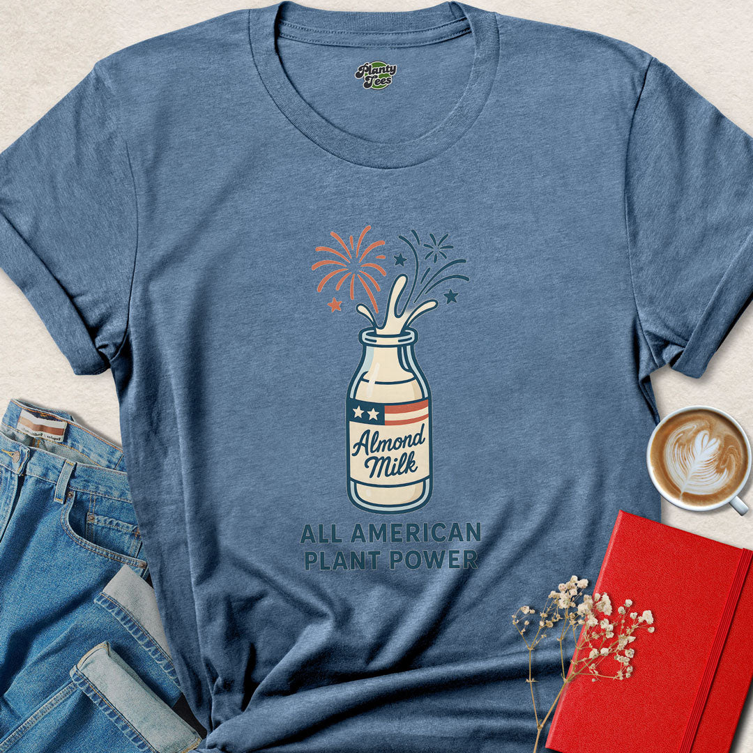 All American Plant Power - 4th Of July T-Shirt