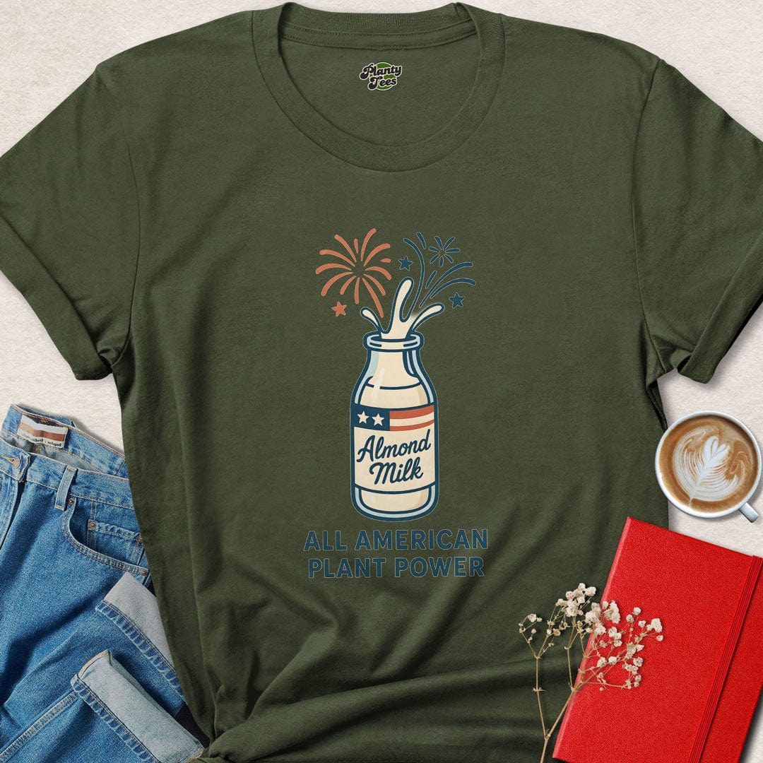 All American Plant Power - 4th Of July T-Shirt