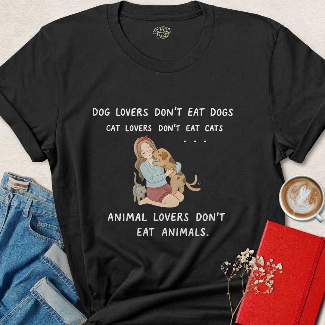 Animal Lovers Don't Eat Animals T-Shirt
