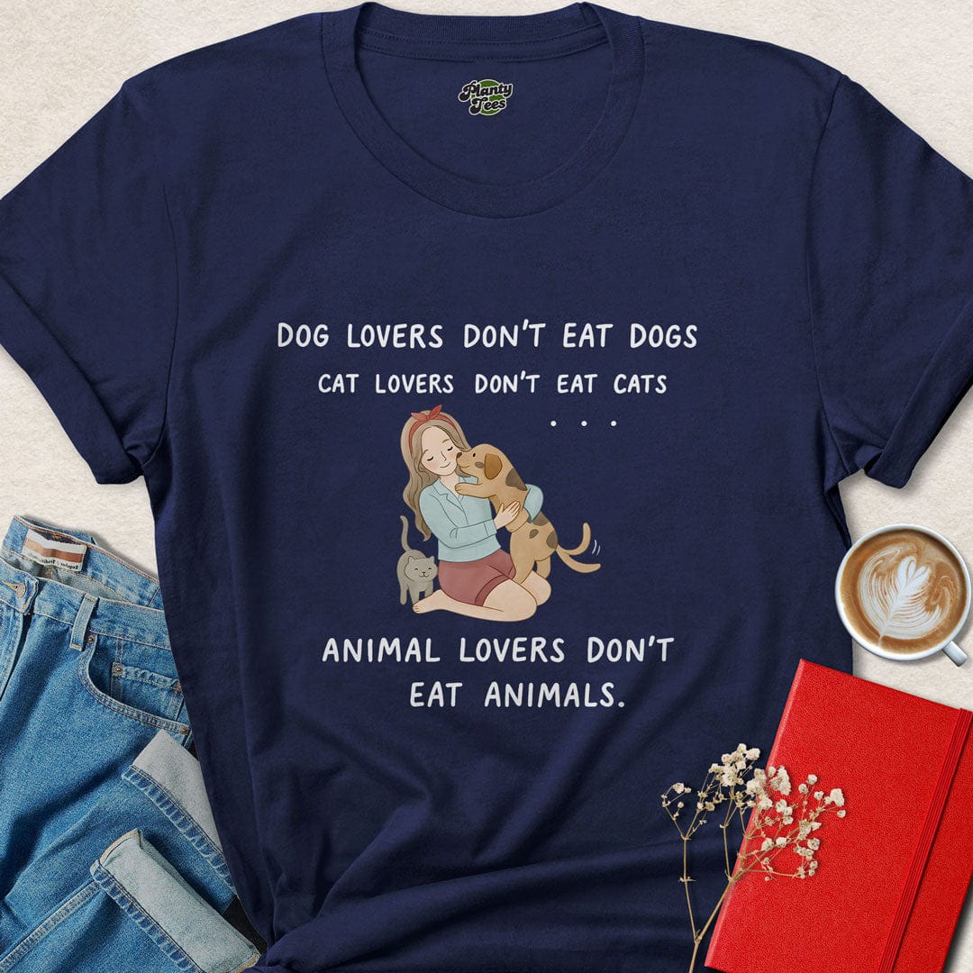 Animal Lovers Don't Eat Animals T-Shirt