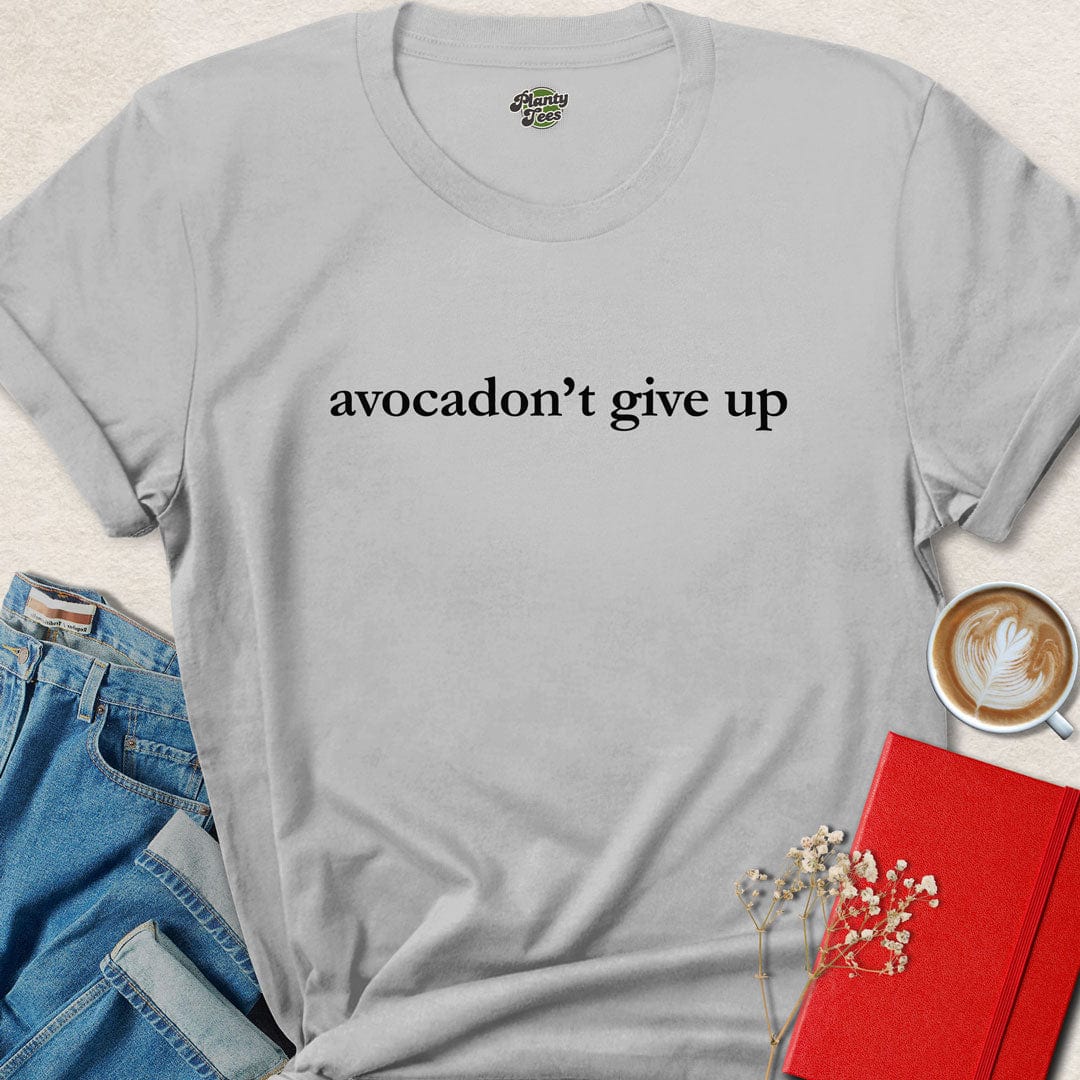 Avocadon’t Give Up, Vegan Quote, T-Shirt