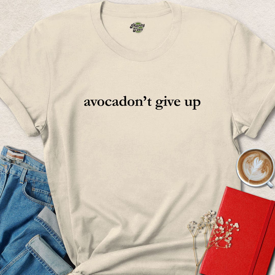 Avocadon’t Give Up, Vegan Quote, T-Shirt