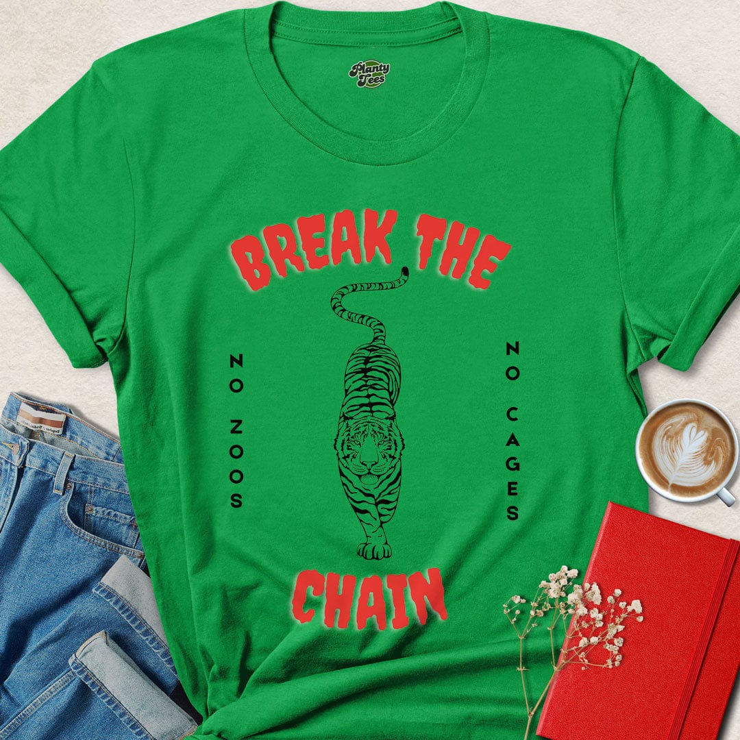Break the Chain, No Zoos, No Cages T-Shirt
