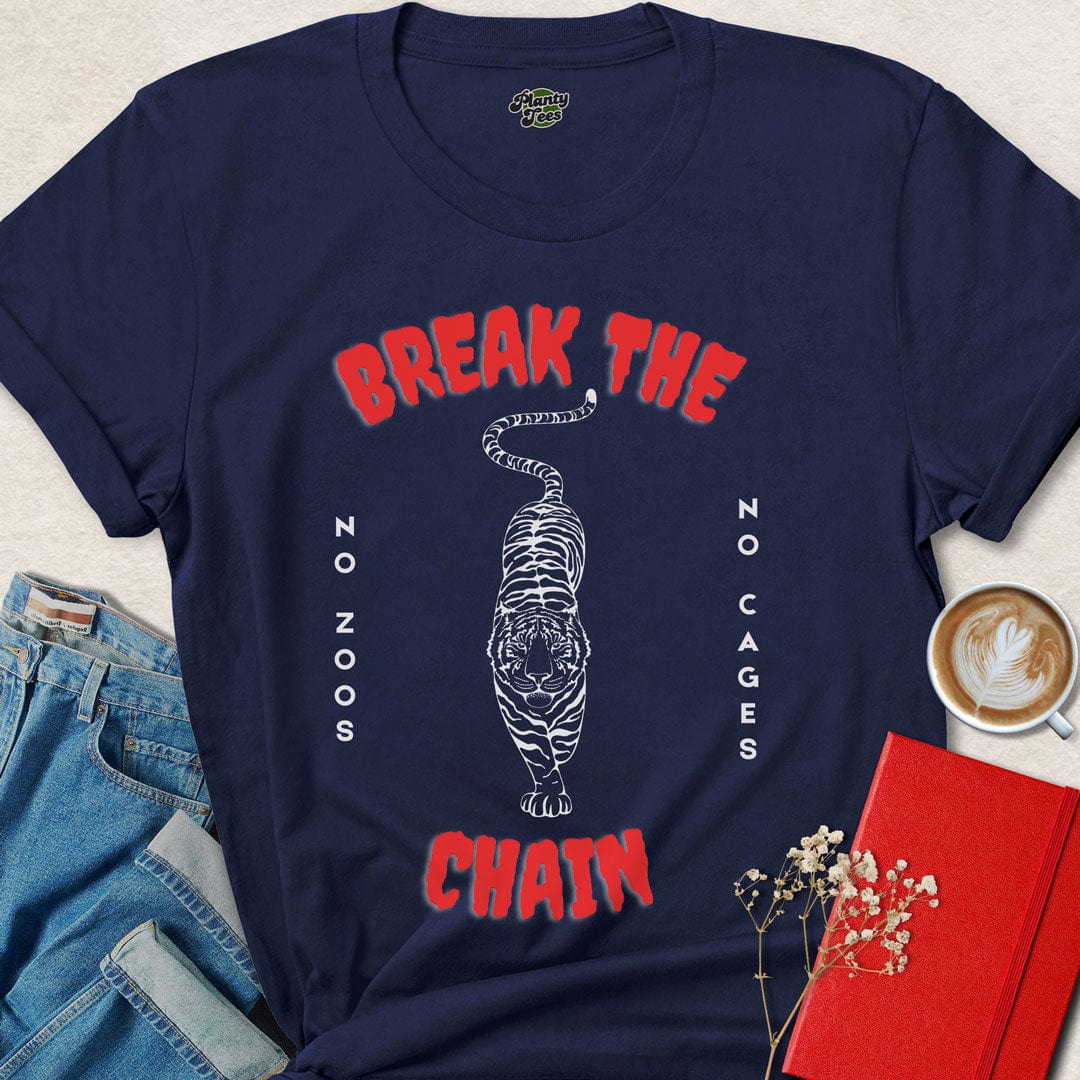 Break the Chain, No Zoos, No Cages T-Shirt