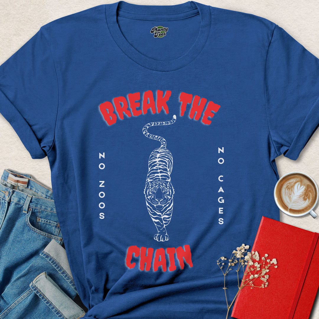 Break the Chain, No Zoos, No Cages T-Shirt