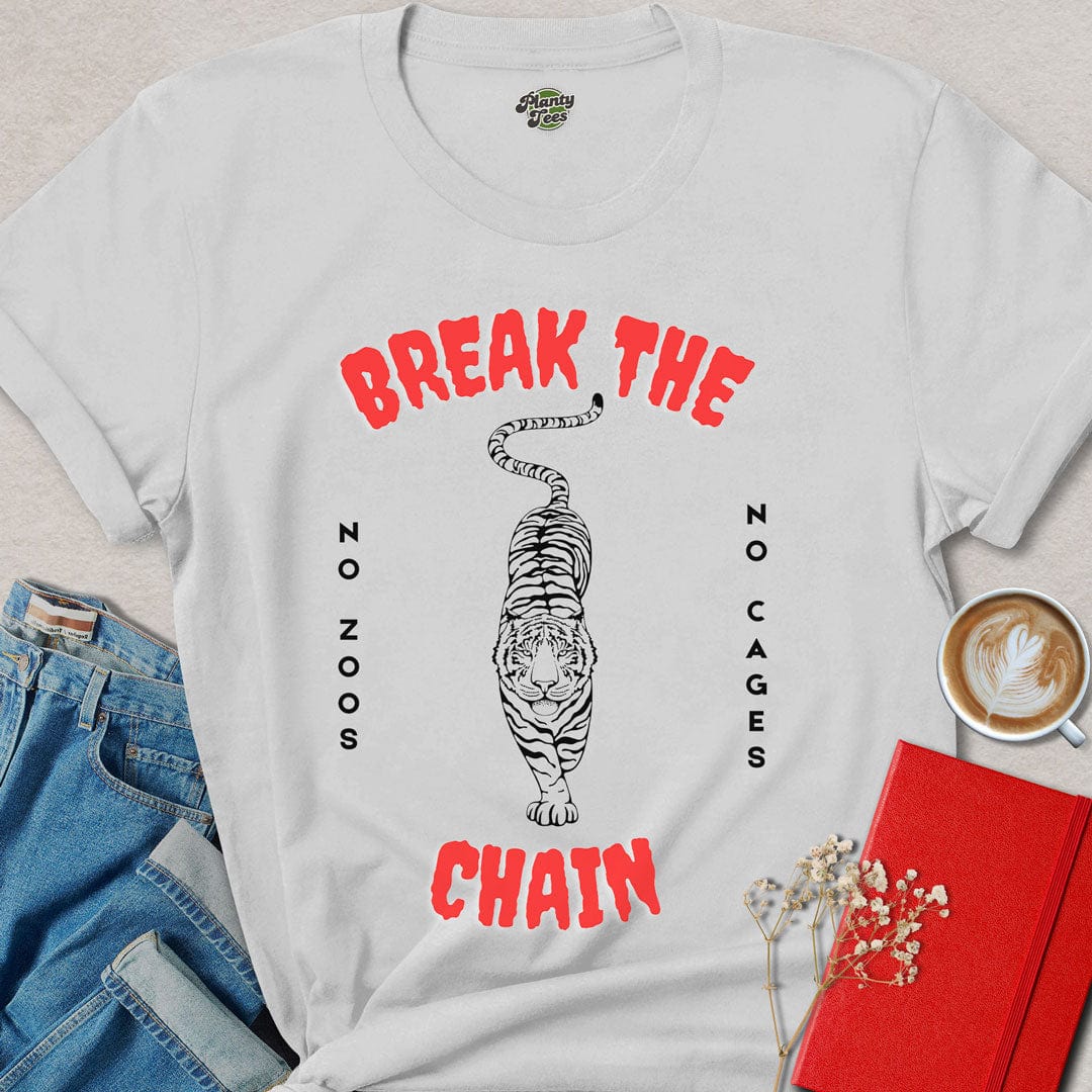 Break the Chain, No Zoos, No Cages T-Shirt