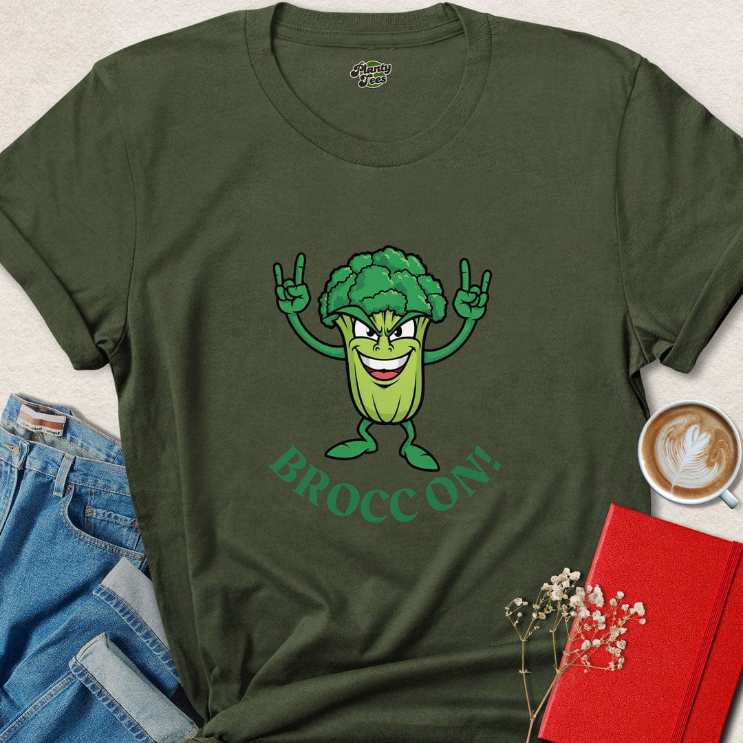 Brocc On T-Shirt