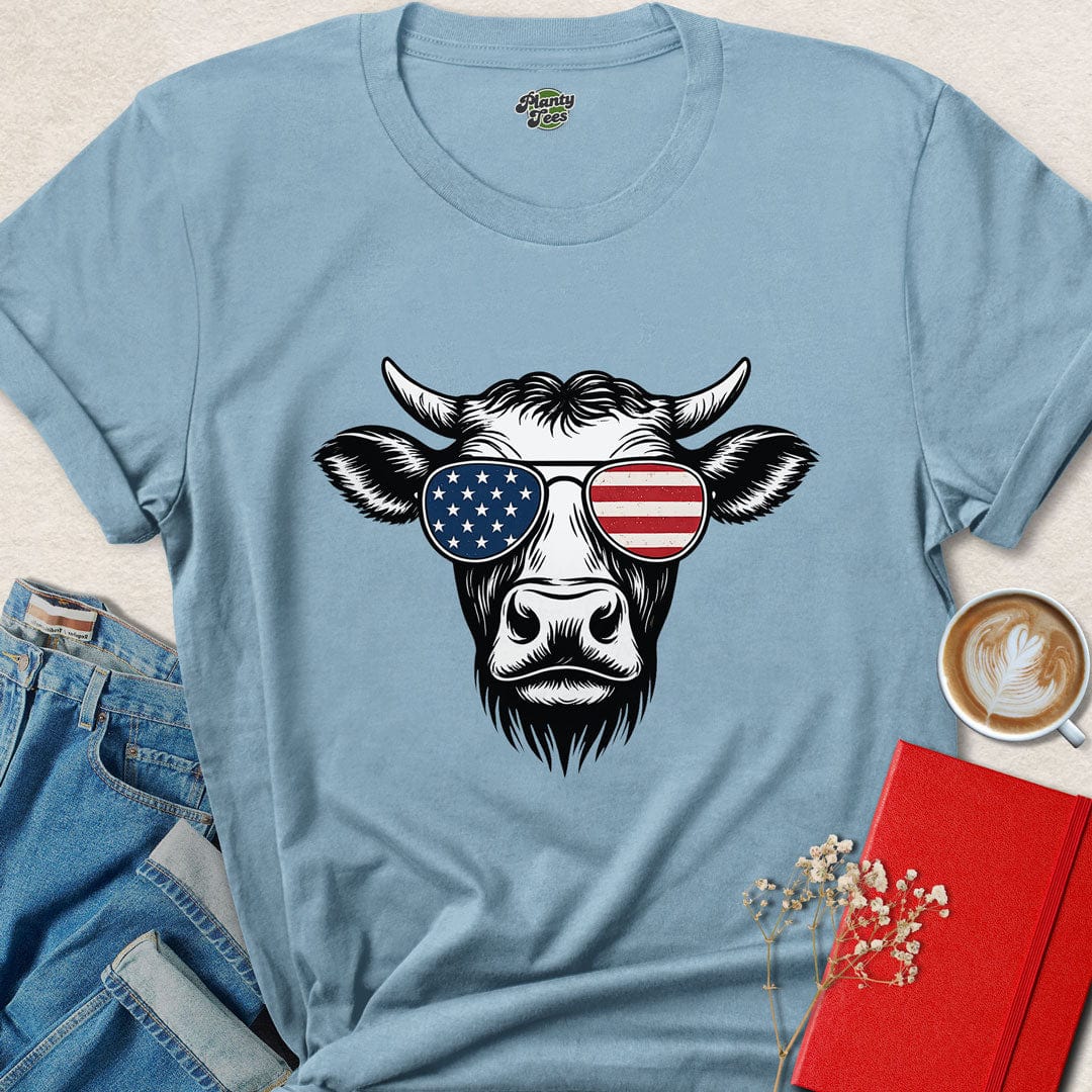 Cow 4th Of July T-Shirt