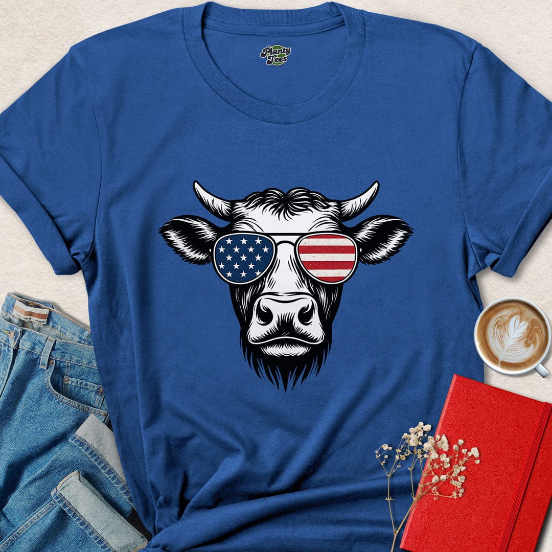 Cow 4th Of July T-Shirt