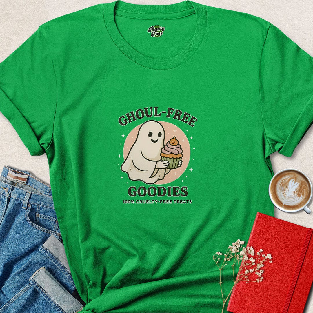 Ghoul-Free Goodies Halloween Vegan T-Shirt