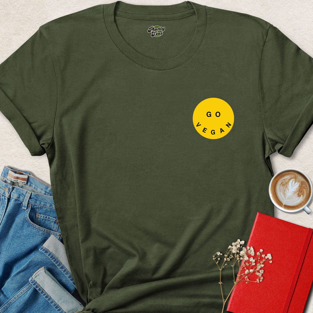 Go Vegan Smile T-Shirt
