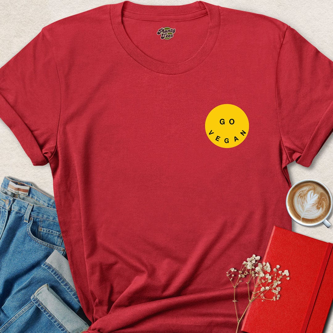 Go Vegan Smile T-Shirt