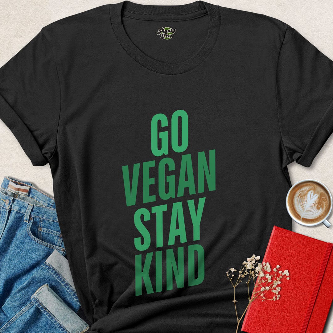 Go Vegan Stay Kind T-Shirt