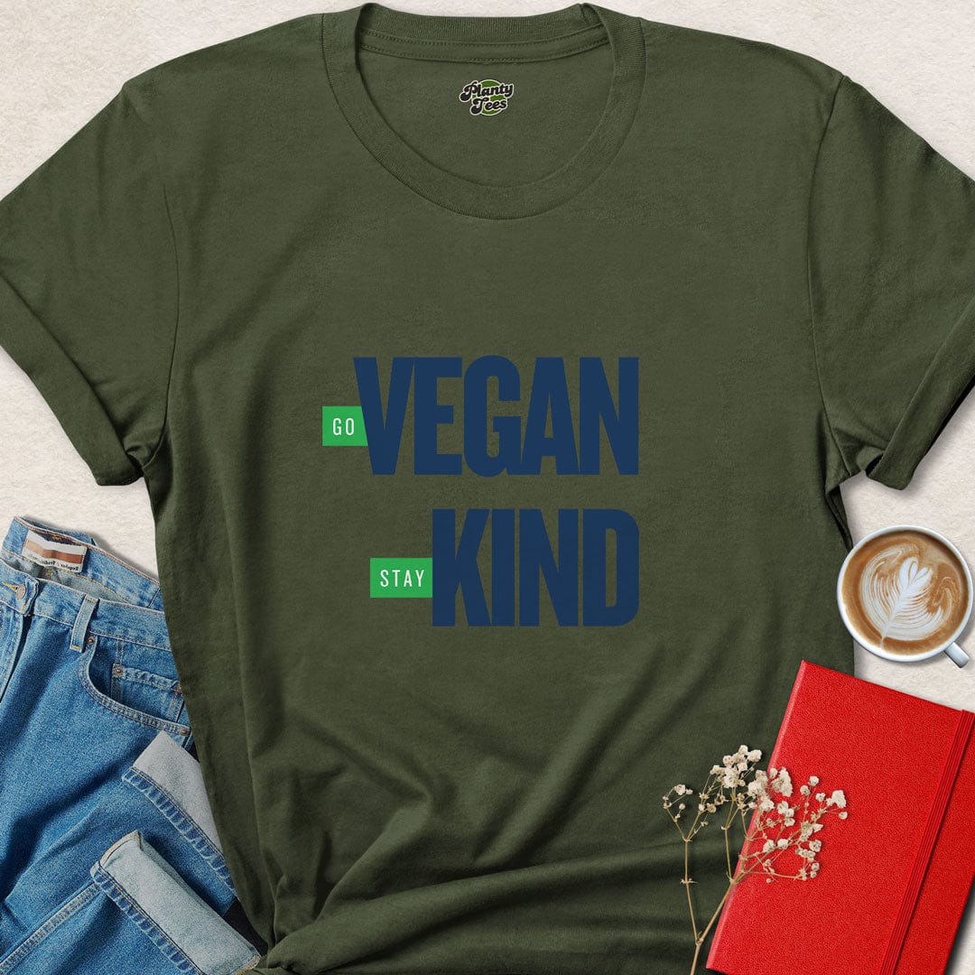 Go Vegan Stay Kind #3 T-Shirt