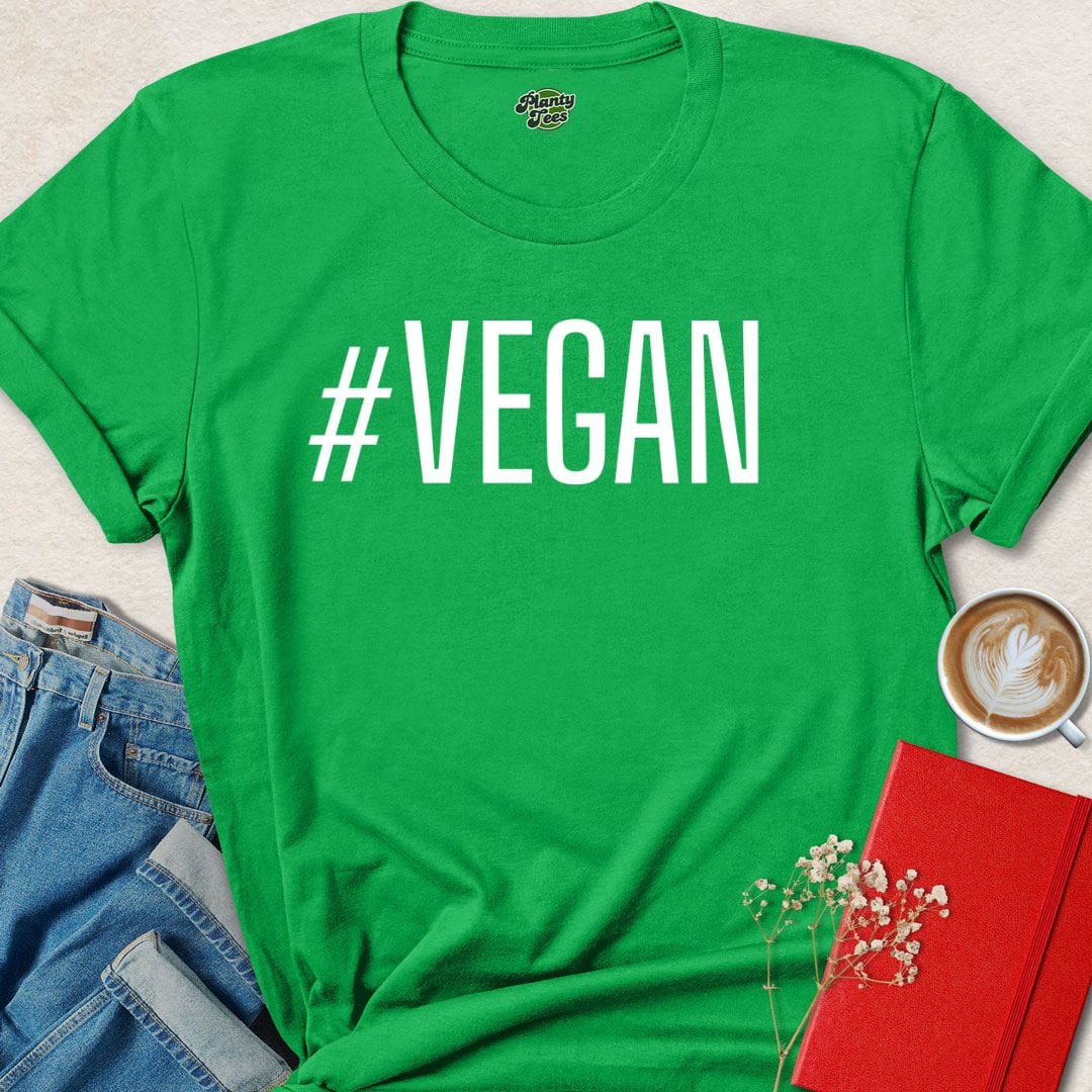 Hashtag #Vegan T-Shirt