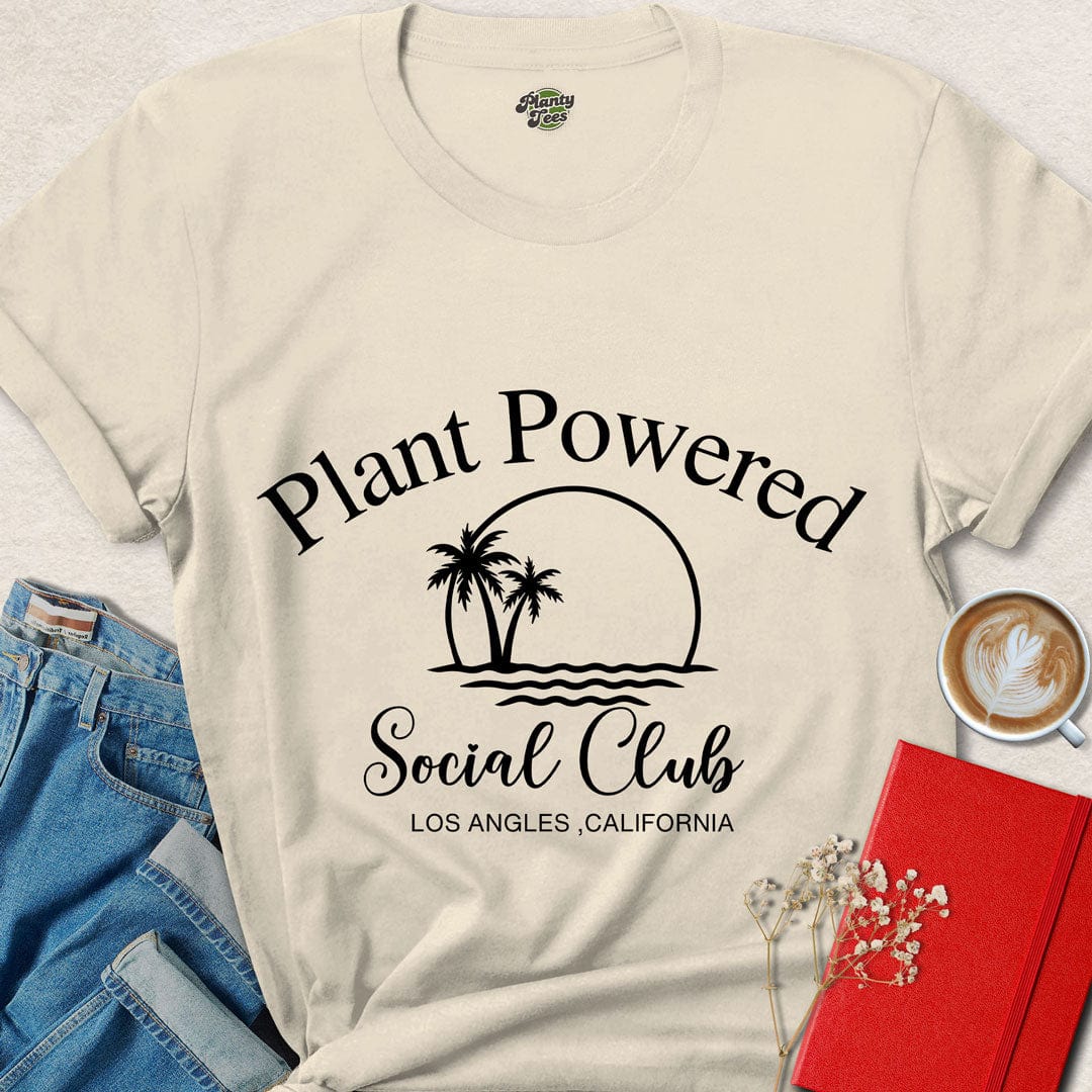 Plant Powered Social Club, L.A., T-Shirt