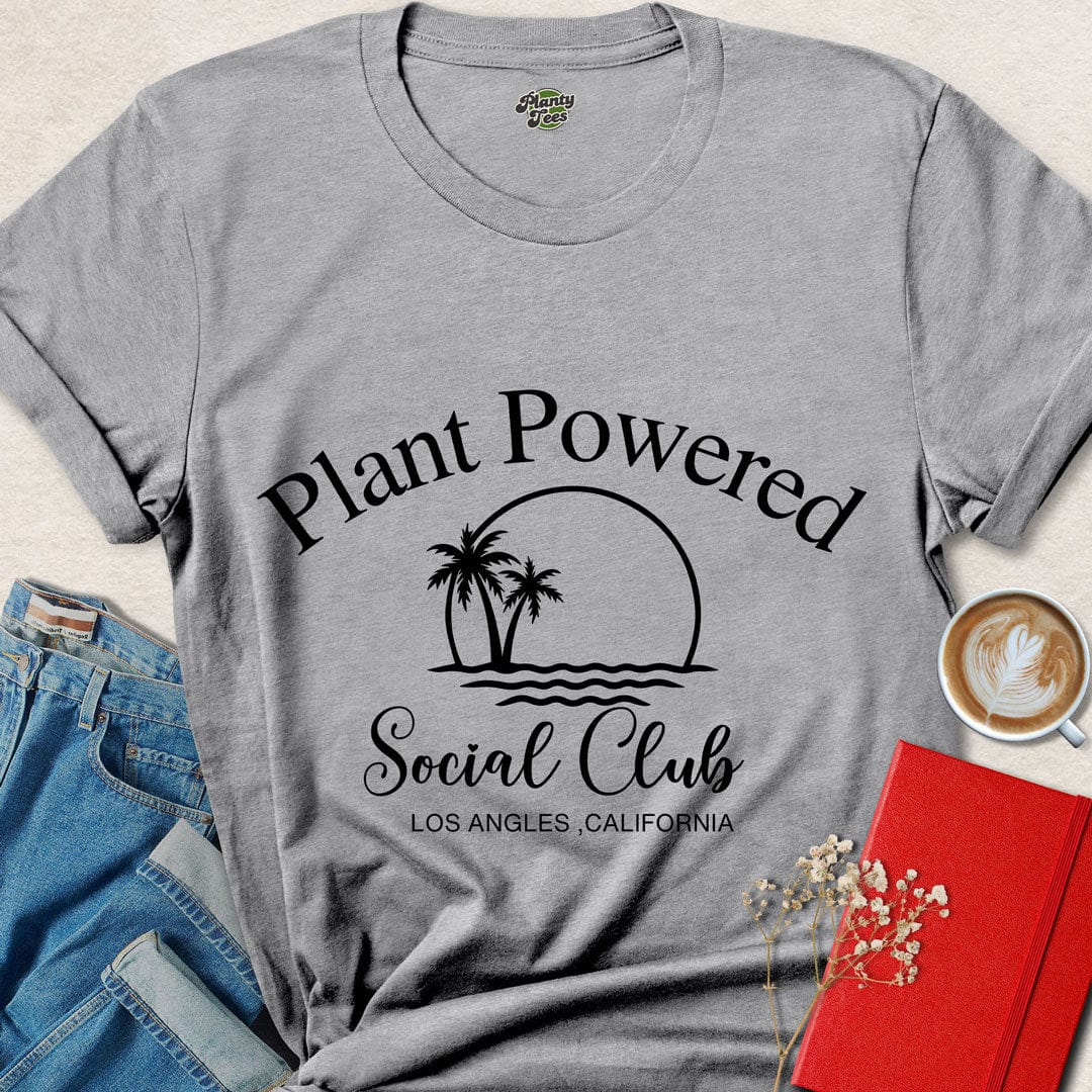 Plant Powered Social Club, L.A., T-Shirt
