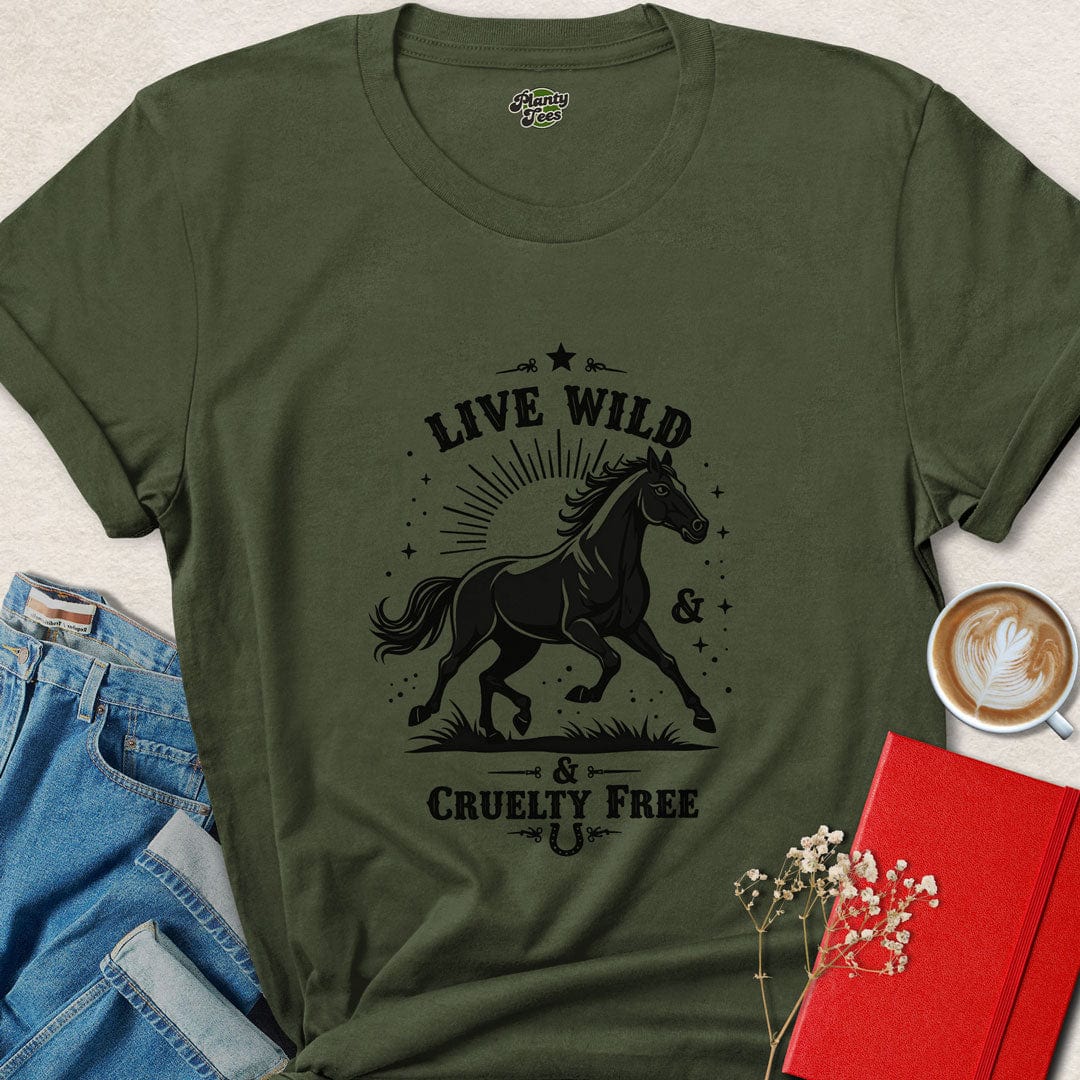 Live Wild Cruelty Free T-Shirt
