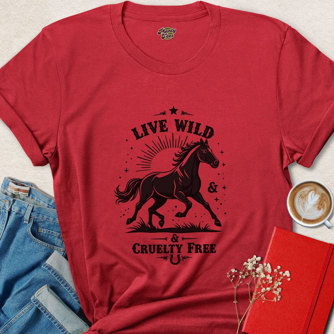 Live Wild Cruelty Free T-Shirt