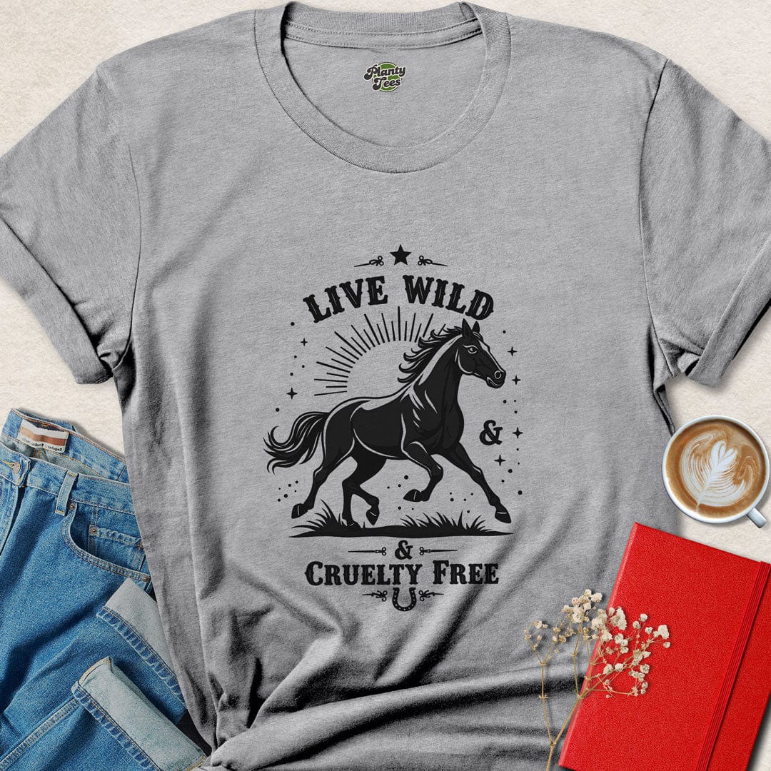Live Wild Cruelty Free T-Shirt