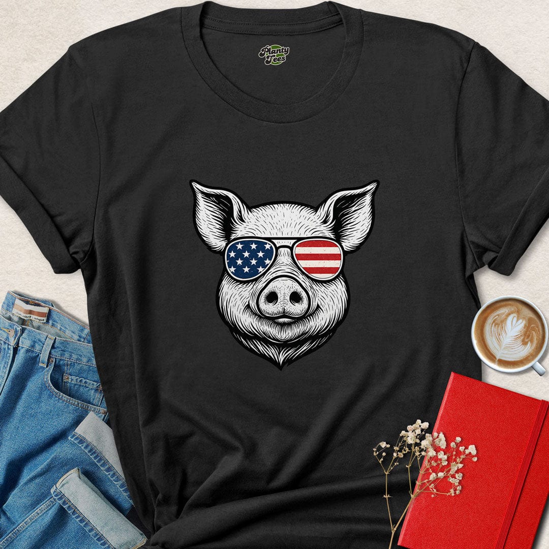 Pig 4th Of July T-Shirt