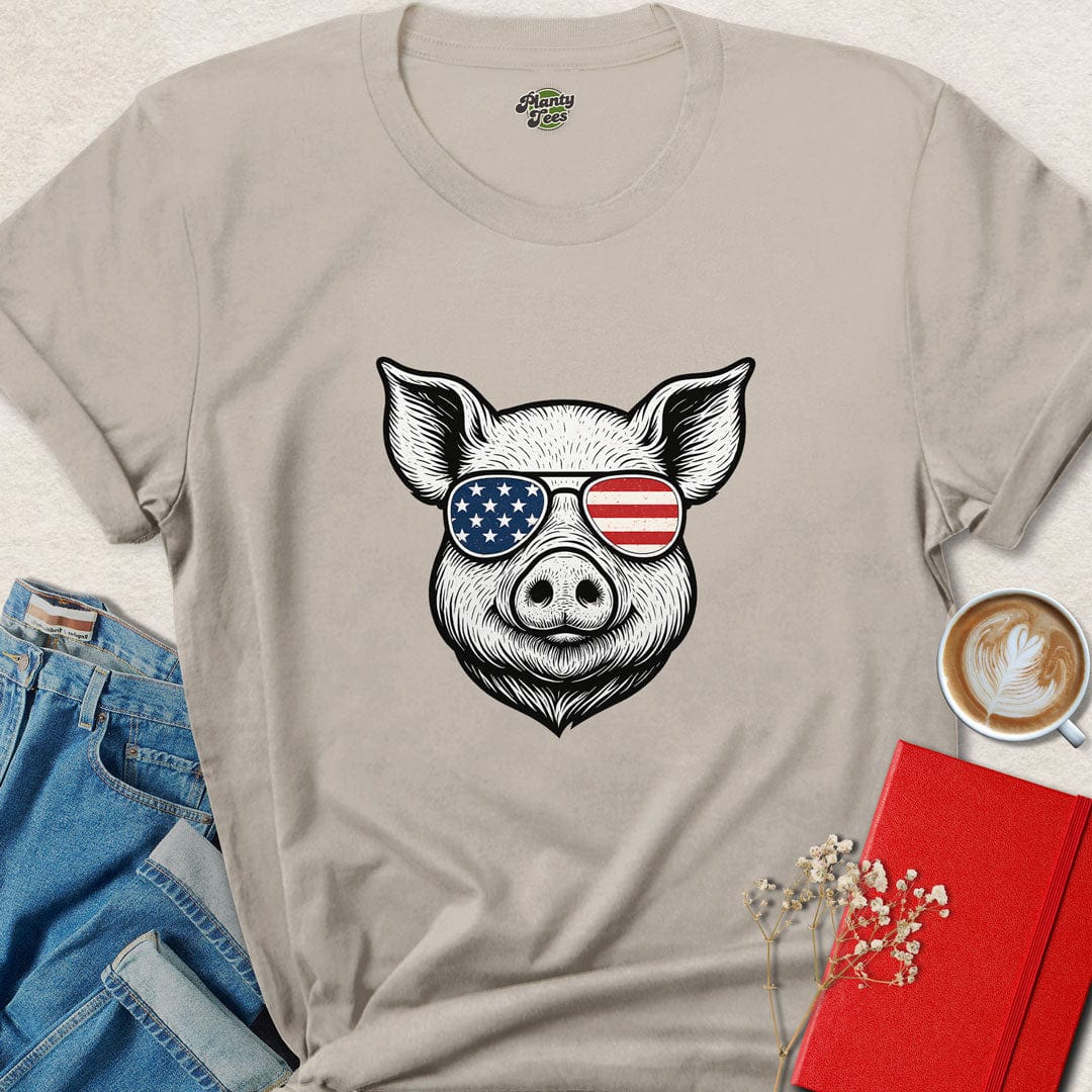 Pig 4th Of July T-Shirt
