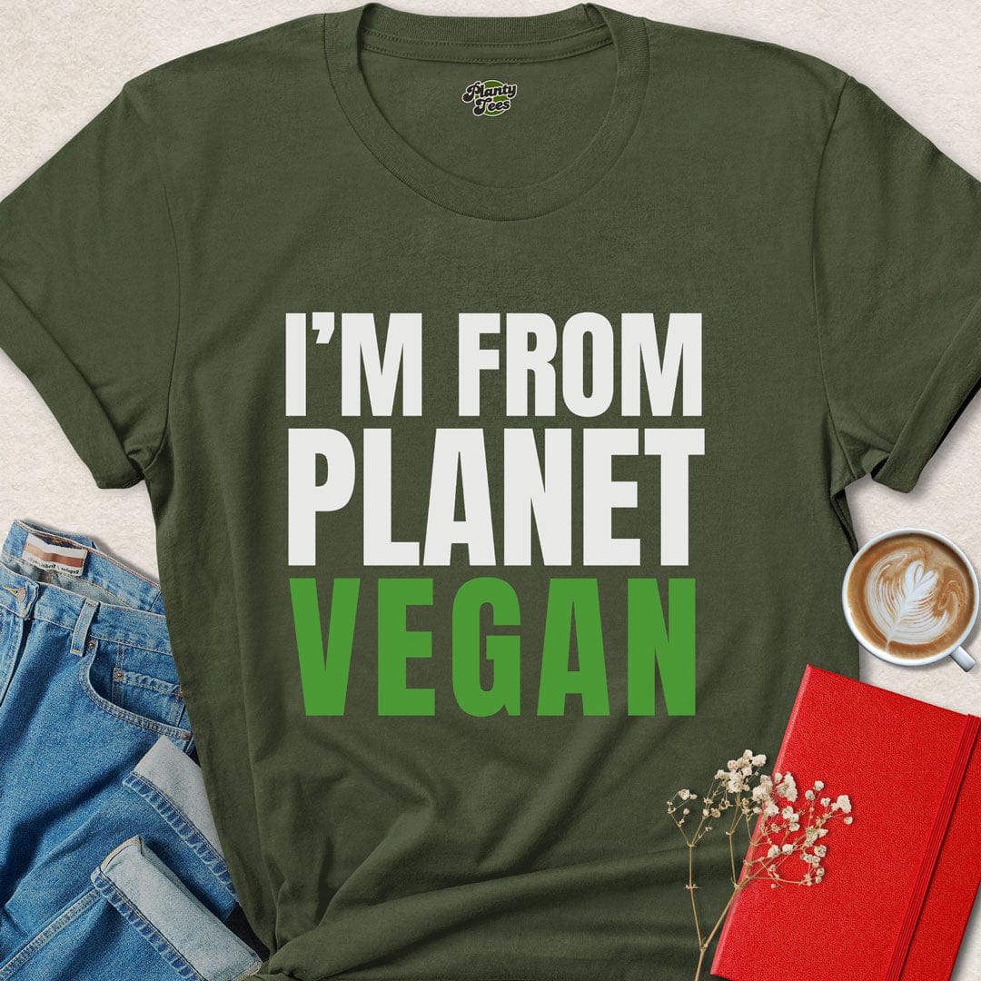 I'm From Planet Vegan T-Shirt