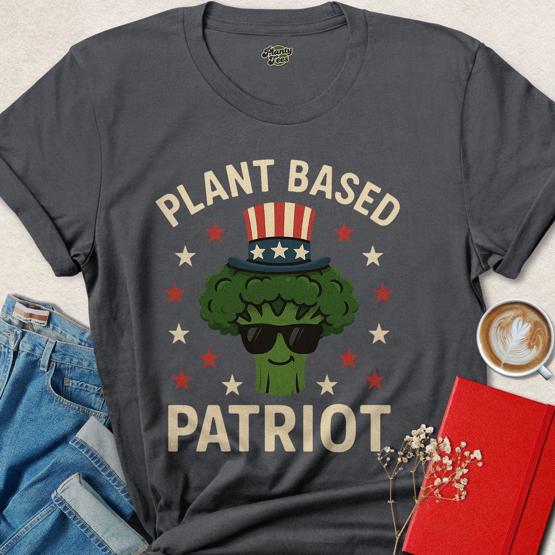 Plant Based Patriot Broccoli T-Shirt