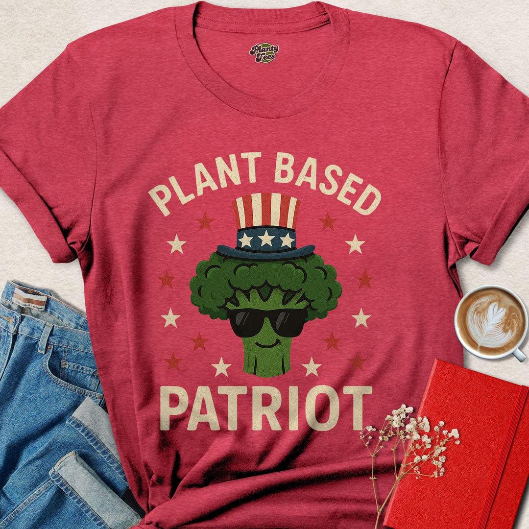 Plant Based Patriot Broccoli T-Shirt