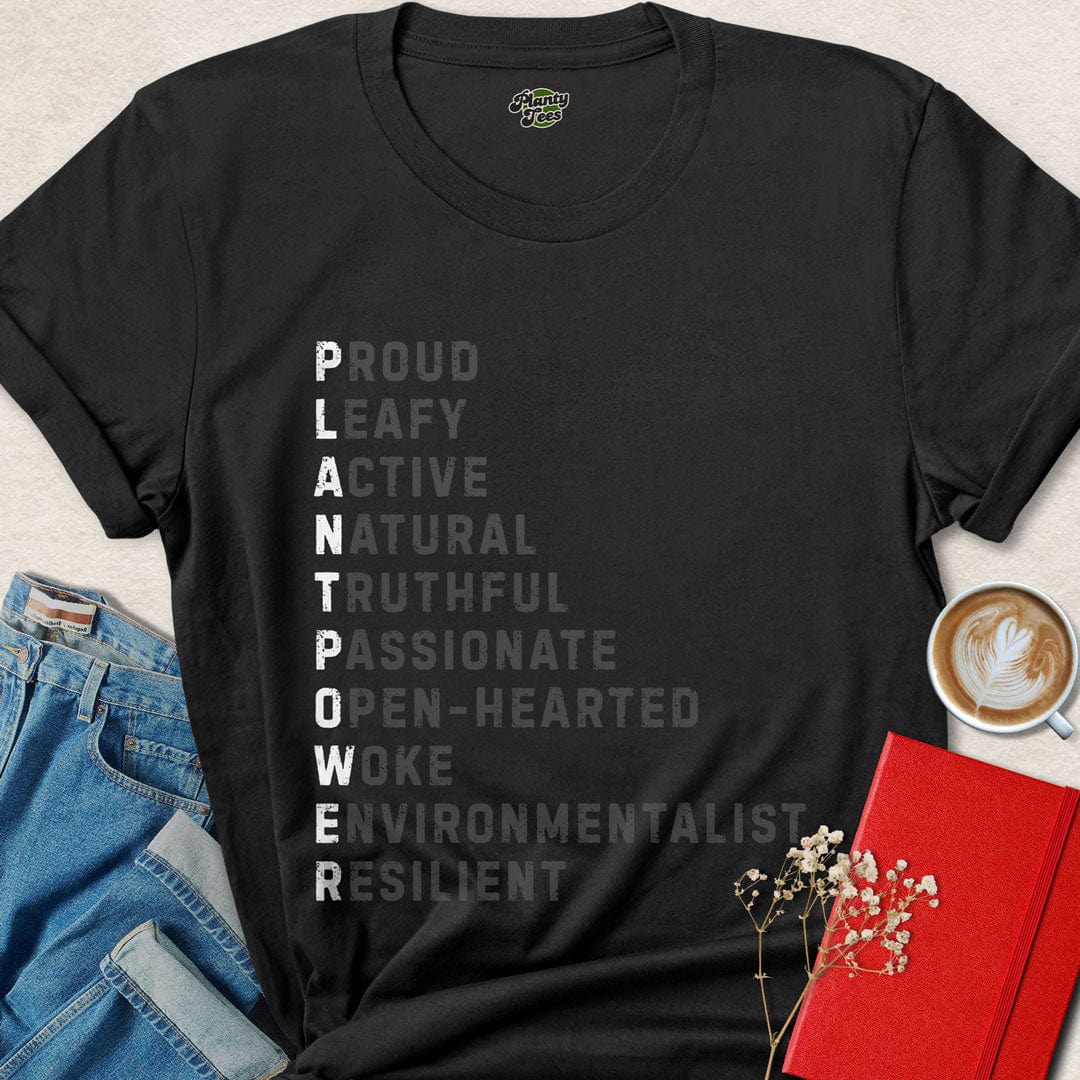 Plant Power Acrostic T-Shirt