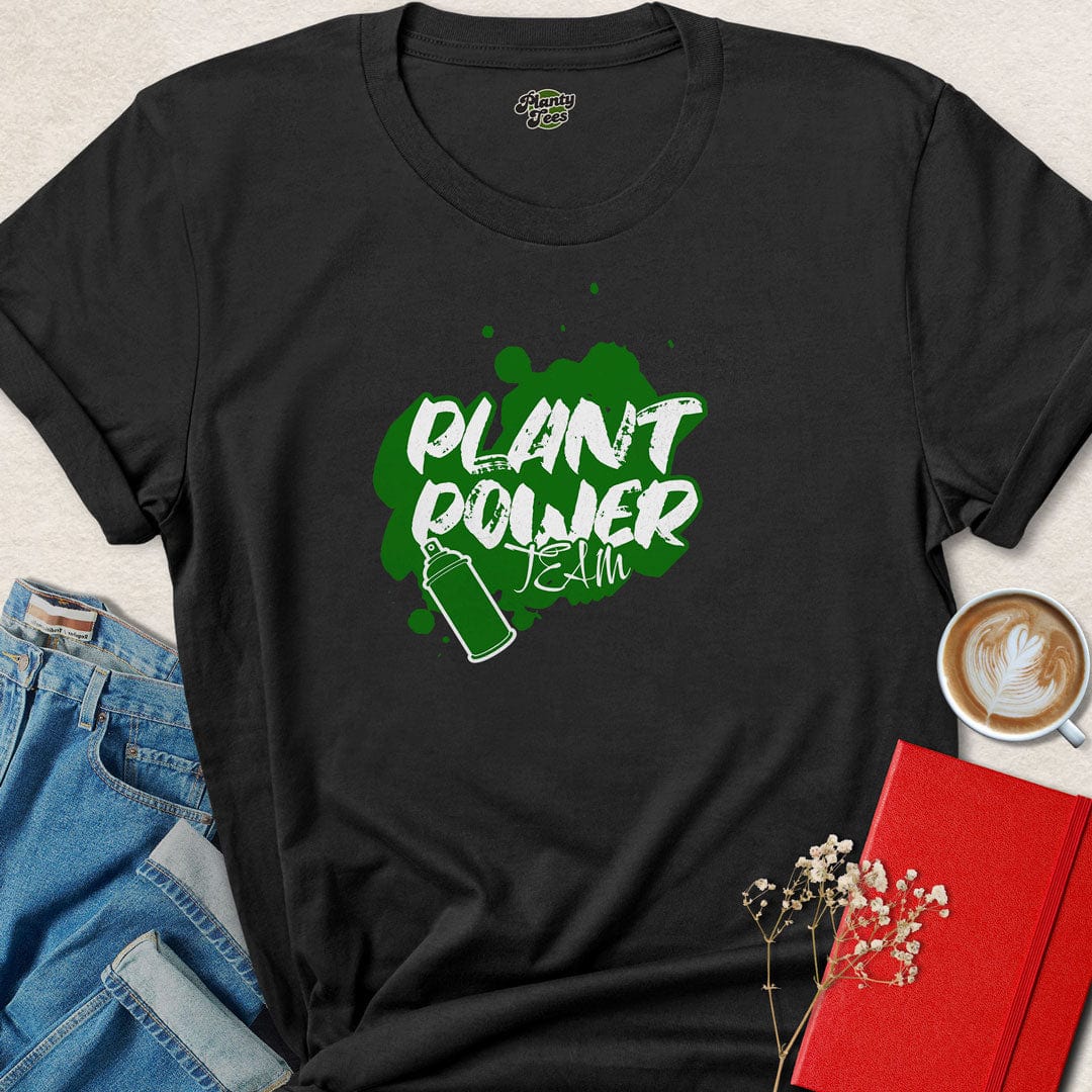 Plant Power Team Graffiti T-Shirt