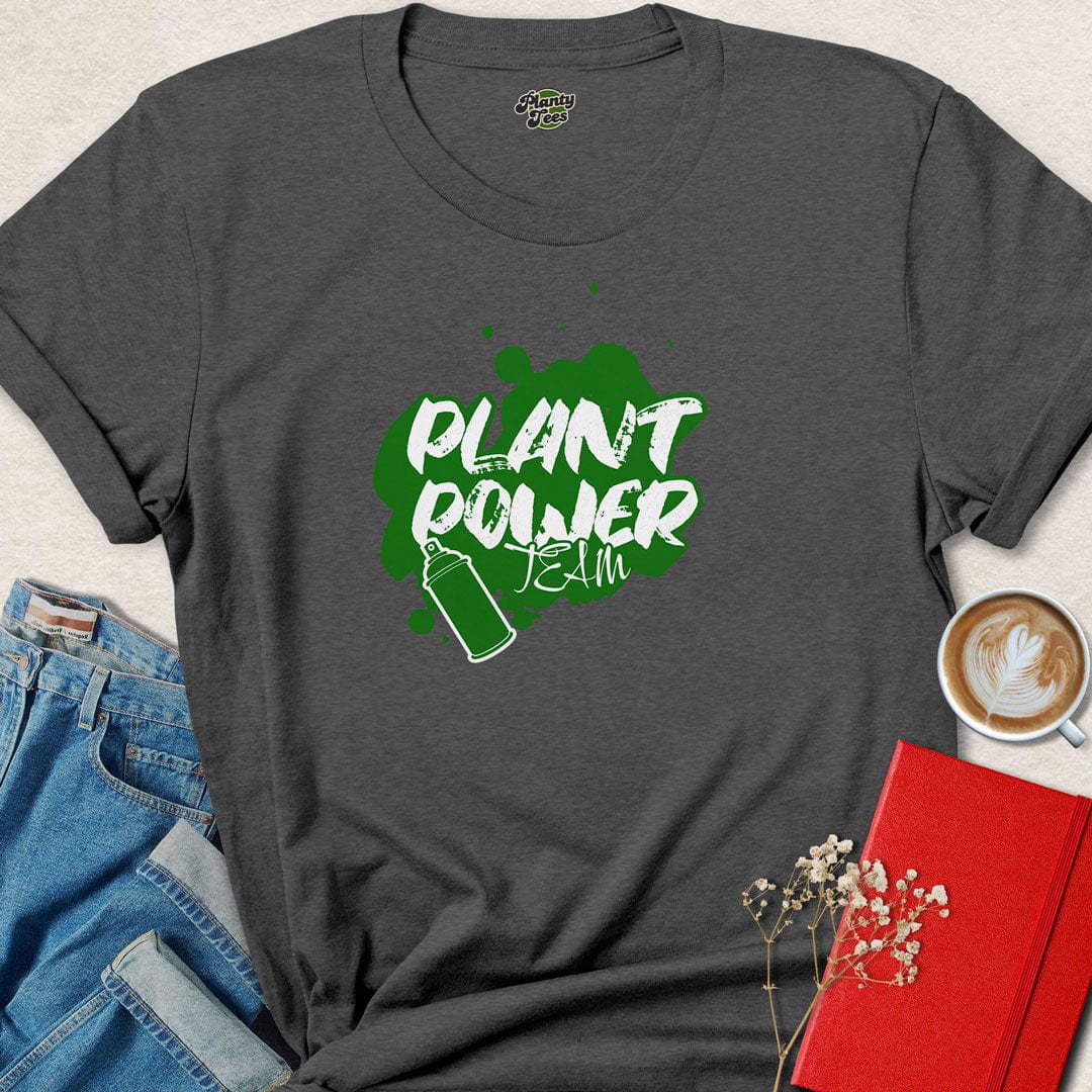 Plant Power Team Graffiti T-Shirt