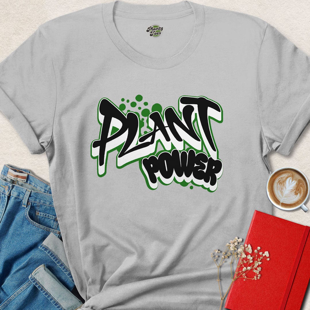 Plant Power Graffiti T-Shirt