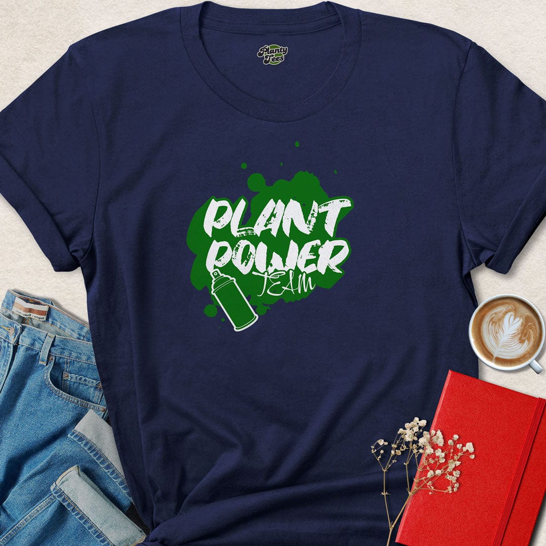 Plant Power Team Graffiti T-Shirt