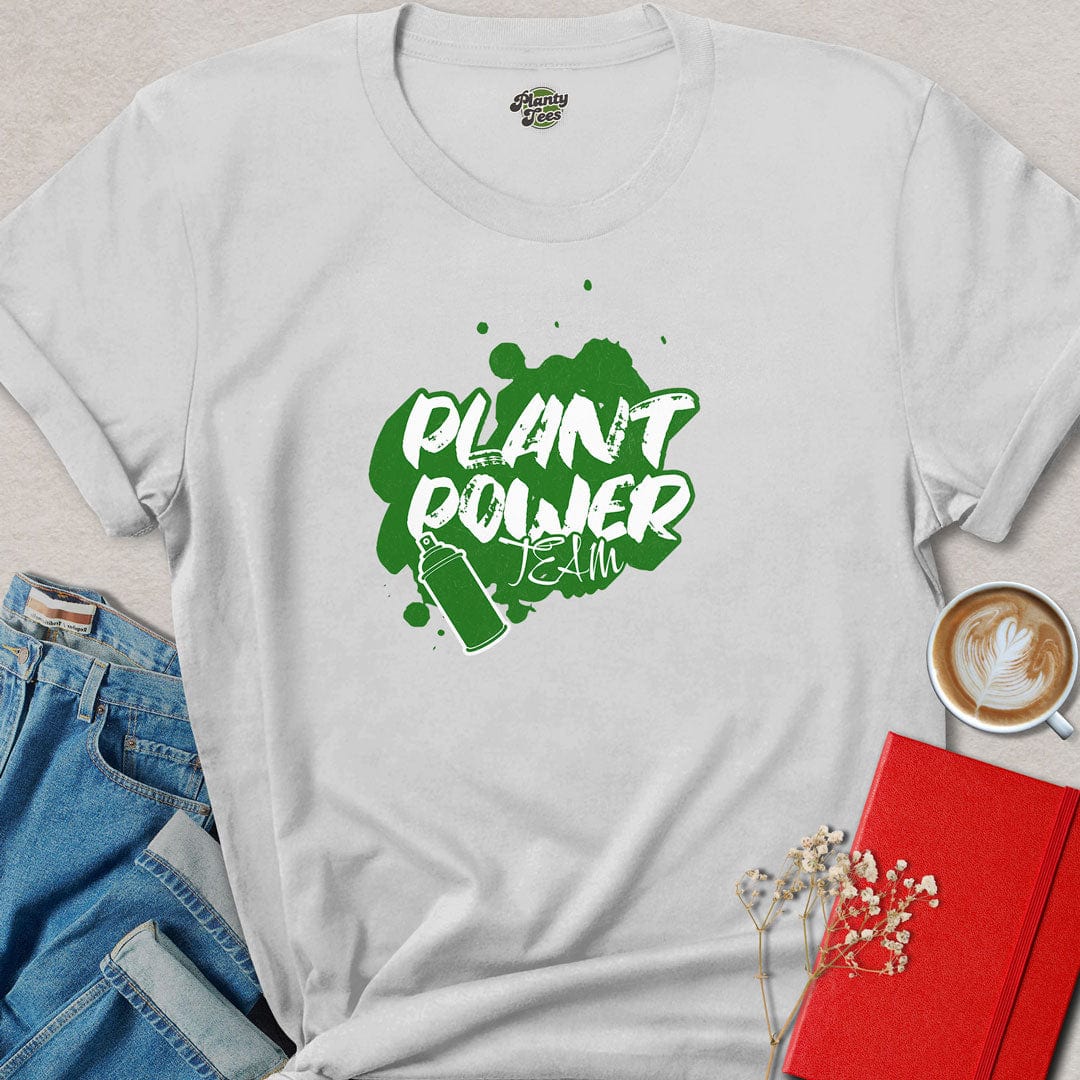 Plant Power Team Graffiti T-Shirt
