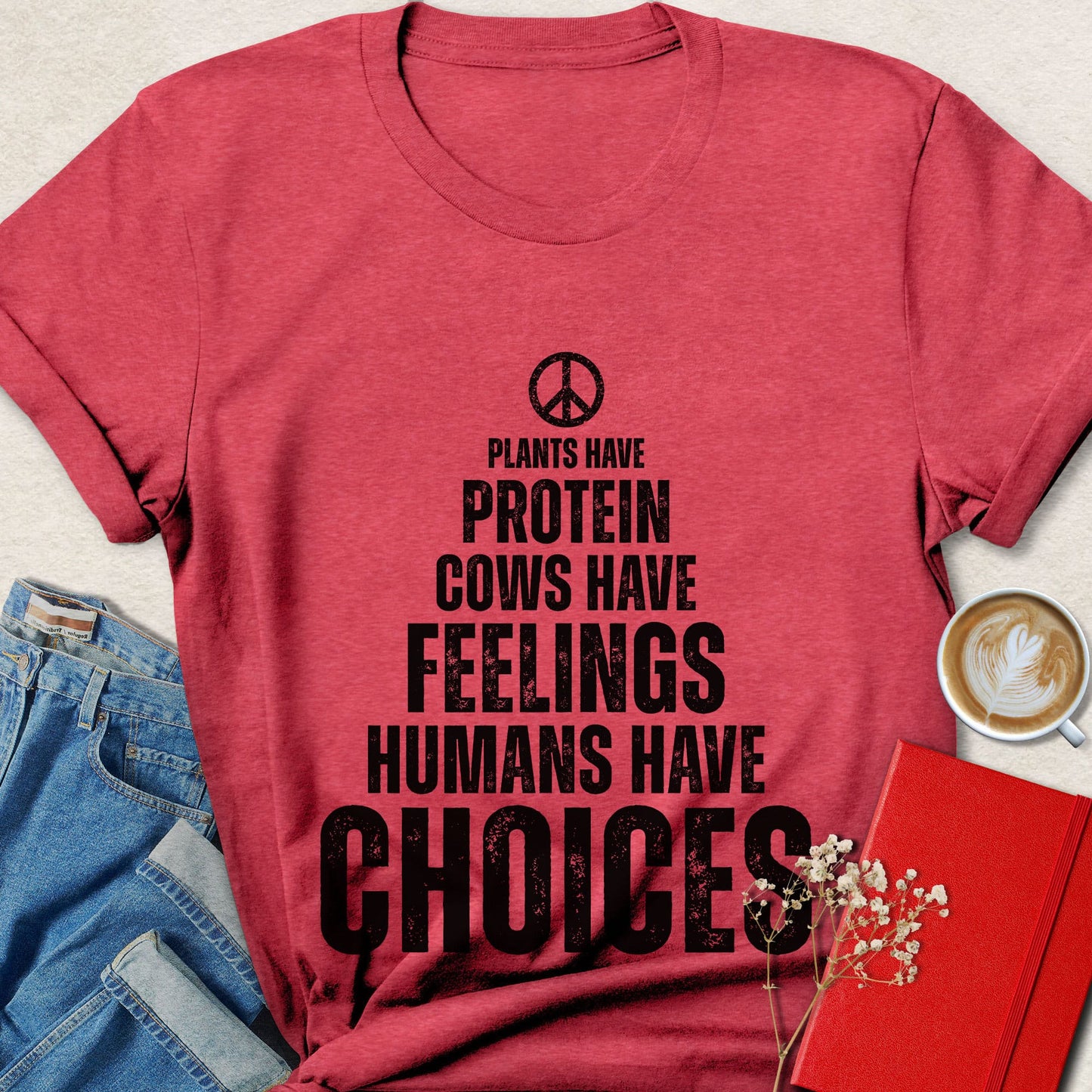 Humans Have Choices Vegan T-shirt