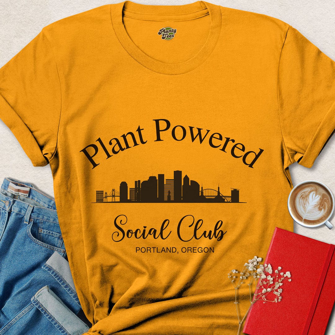 Plant Powered Social Club, Portland, T-Shirt
