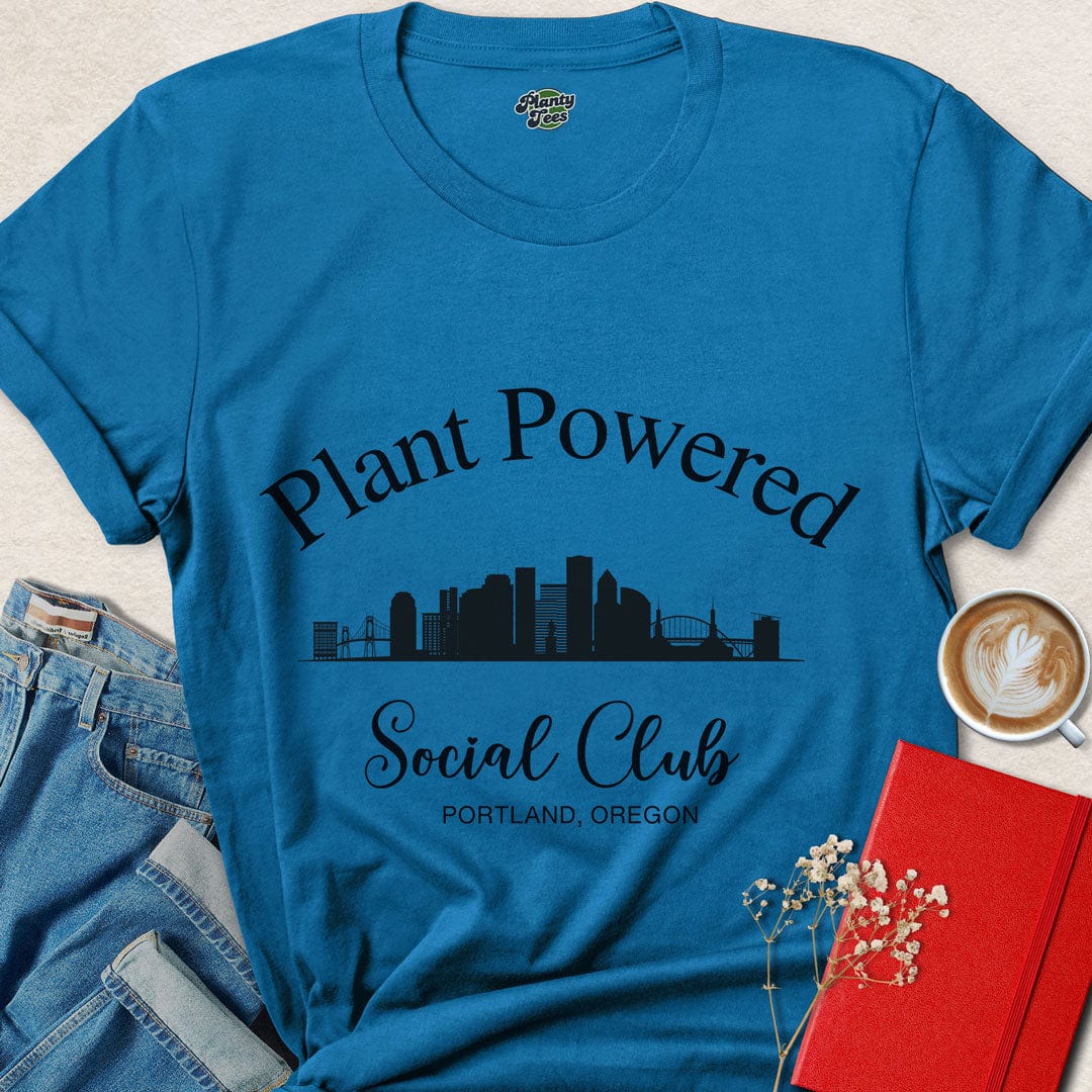 Plant Powered Social Club, Portland, T-Shirt
