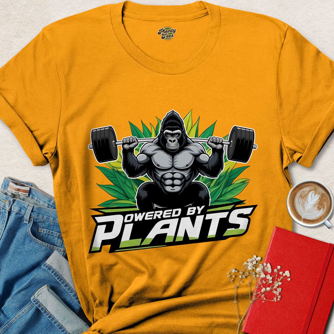 Powered by Plants Gorillas T-Shirt